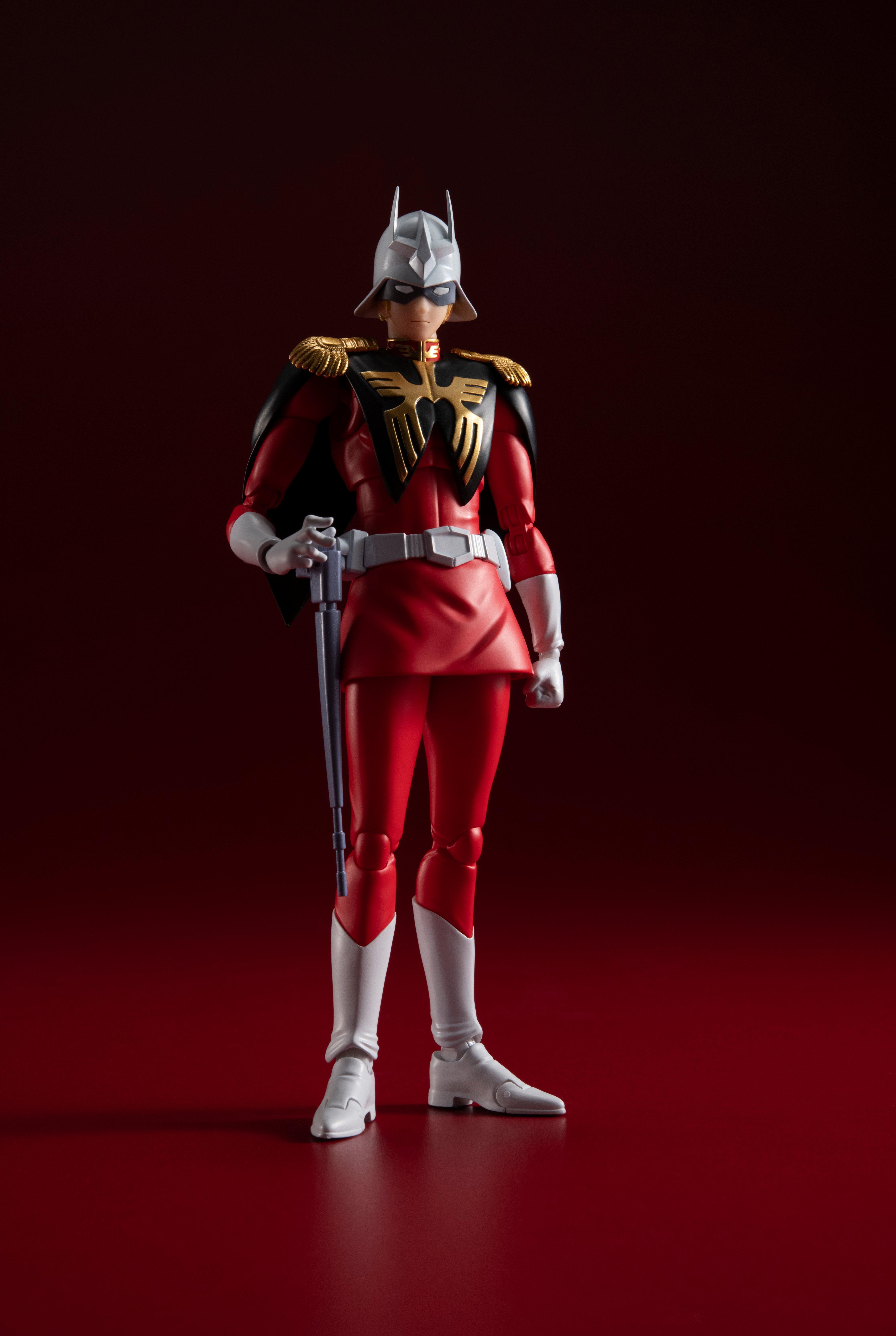 Bandai Mobile Suit Gundam Tamashii Nations S.H.Figuarts Char Aznable 8.3-in Figure
