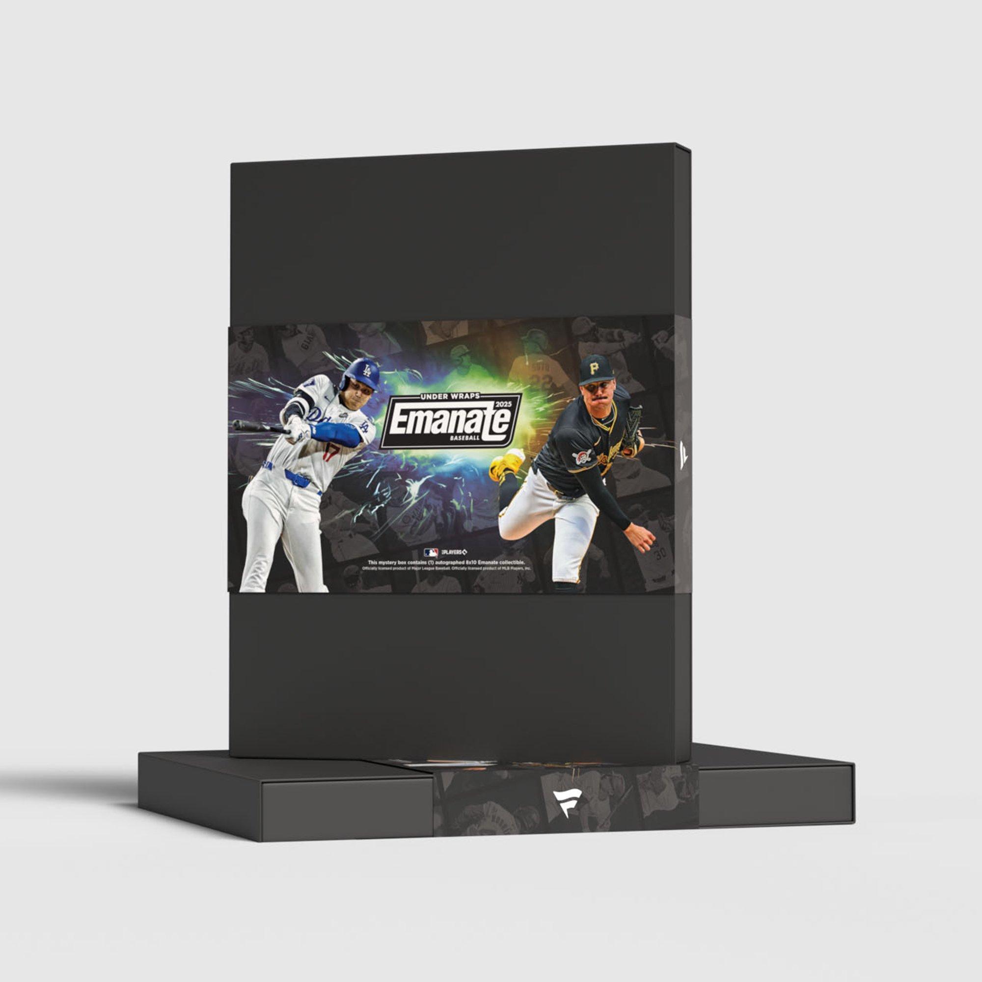 2025 Fanatics Under Wraps Emanate Autographed MLB Baseball Trading Card Mystery Box