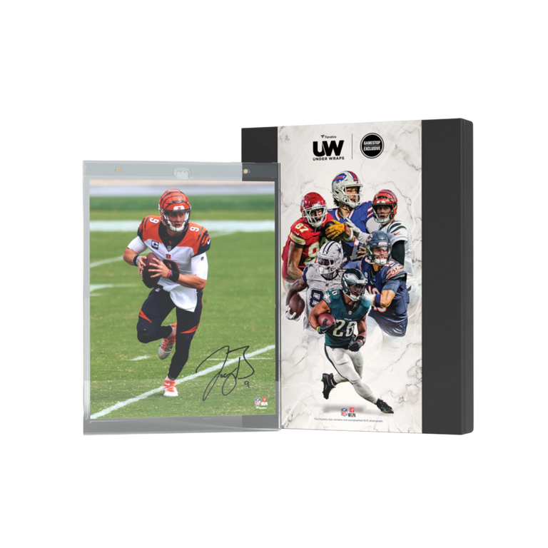 2025 Fanatics NFL Under Wraps 8 x 10-in Mystery Box GameStop