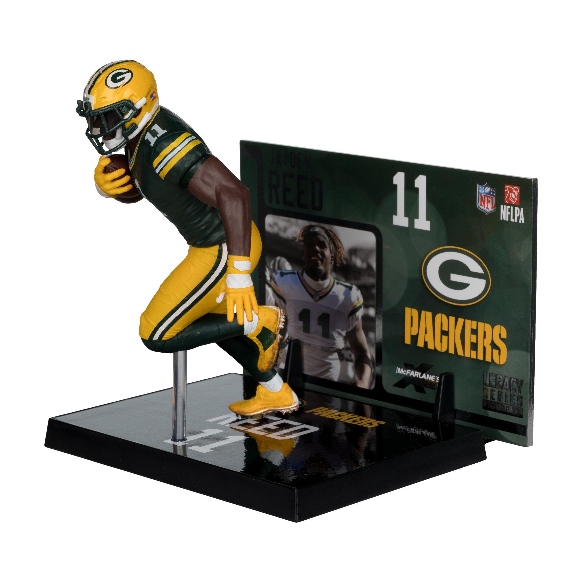 McFarlane Toys SportsPicks NFL Series Green Bay Packers Jayden Reed 7-in Figure