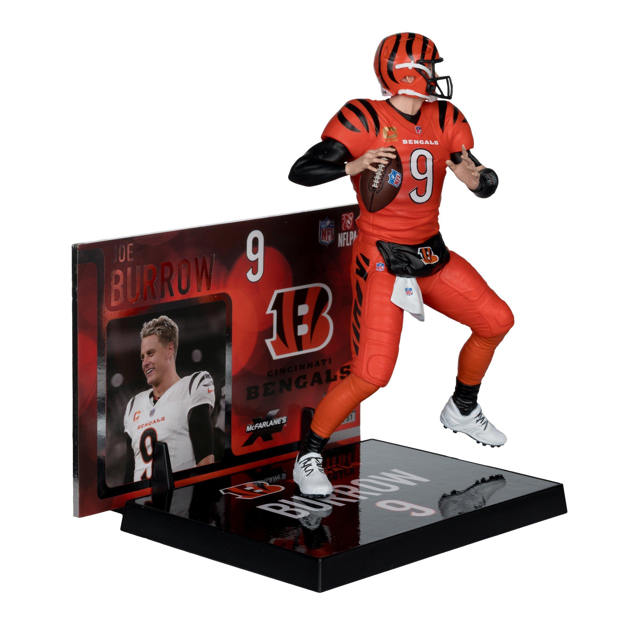 McFarlane Toys SportsPicks NFL Series Cincinnati Bengals Joe Burrow (Alternate Jersey) 7-in Figure