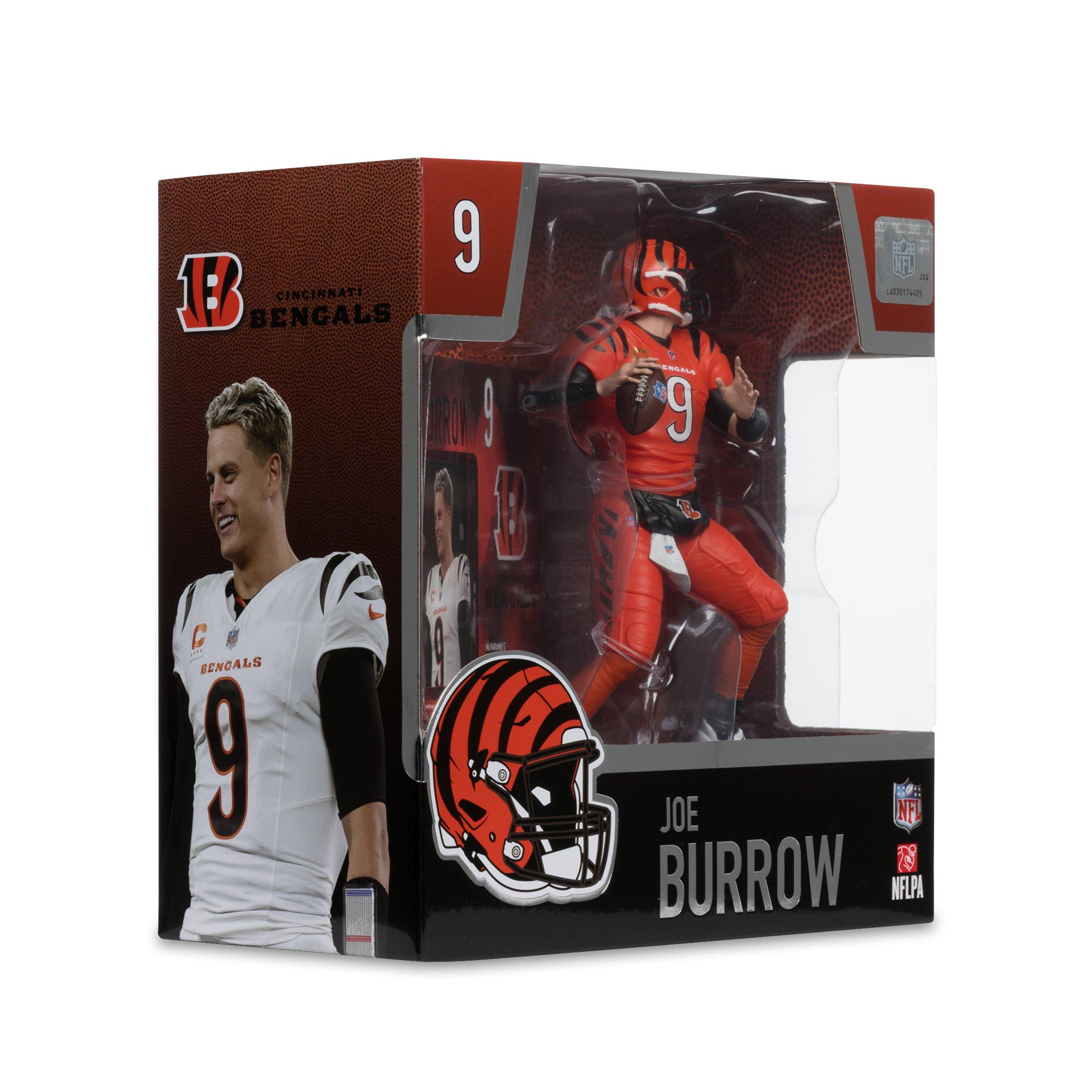 McFarlane Toys SportsPicks NFL Series Cincinnati Bengals Joe Burrow (Alternate Jersey) 7-in Figure