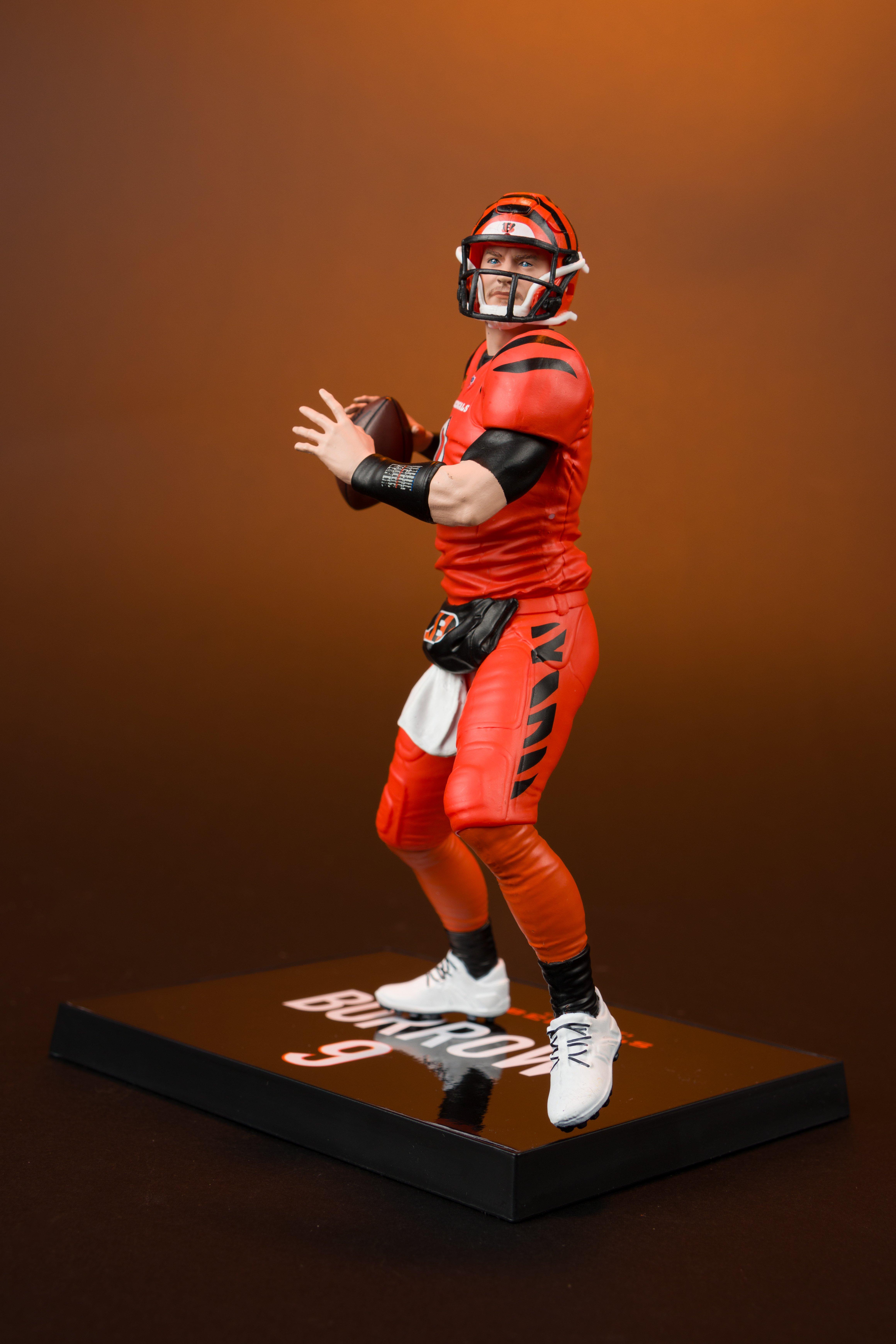 McFarlane Toys SportsPicks NFL Series Cincinnati Bengals Joe Burrow (Alternate Jersey) 7-in Figure