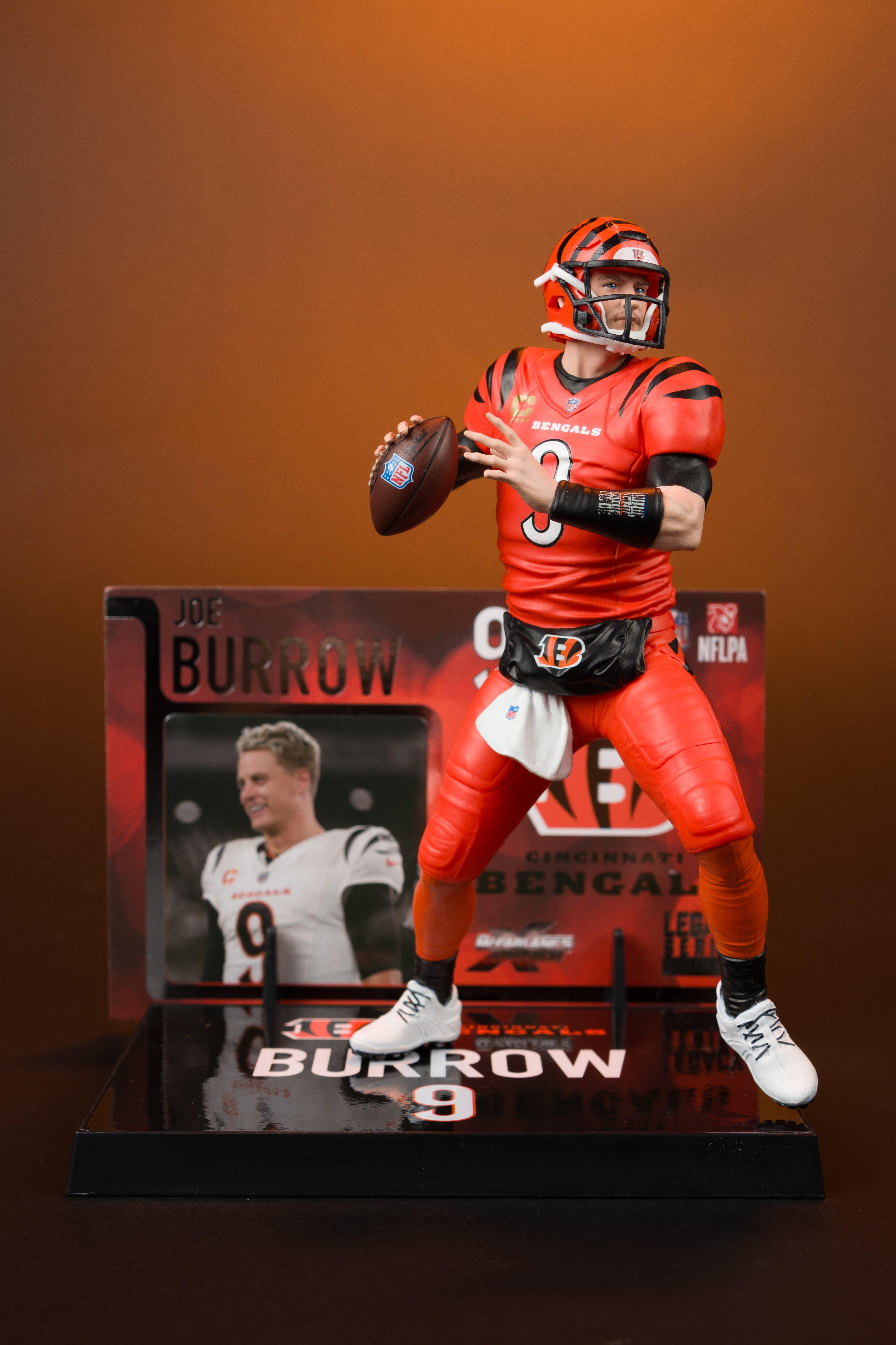 McFarlane Toys SportsPicks NFL Series Cincinnati Bengals Joe Burrow (Alternate Jersey) 7-in Figure