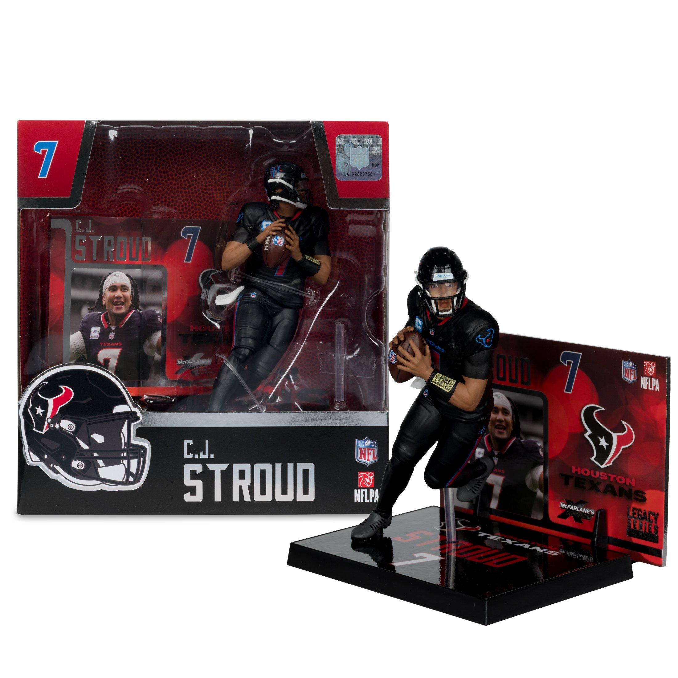 McFarlane Toys SportsPicks NFL Series Houston Texas C.J. Stroud (Alternate Jersey) 7-in Figure