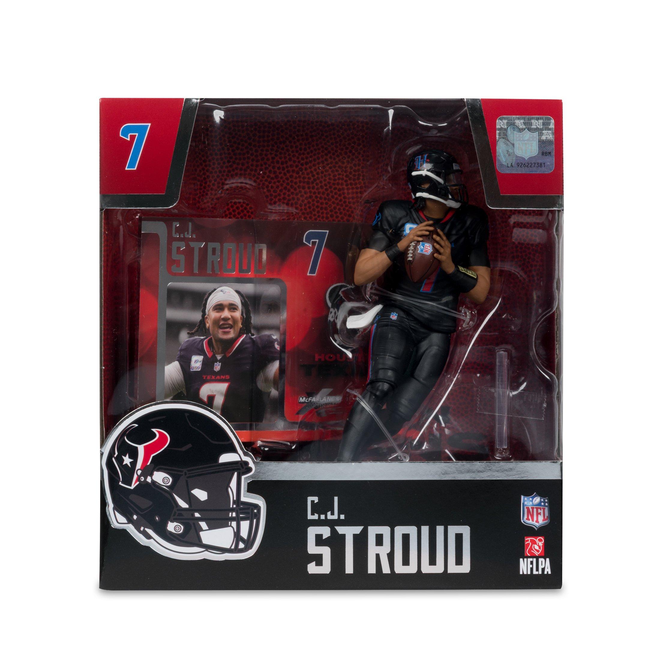 McFarlane Toys SportsPicks NFL Series Houston Texas C.J. Stroud (Alternate Jersey) 7-in Figure