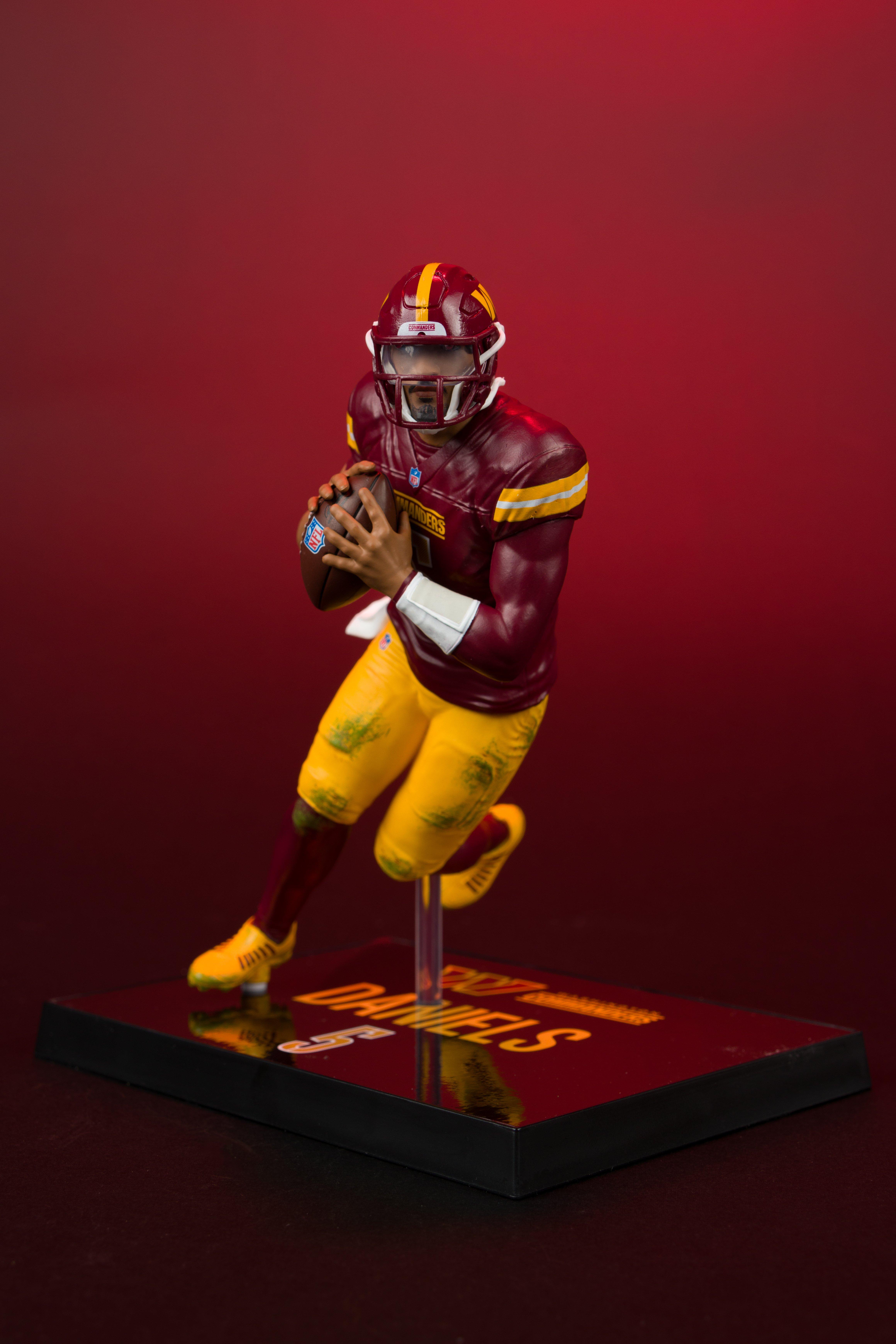 McFarlane Toys SportsPicks NFL Series Washington Commanders Jayden Daniels 7-in Figure
