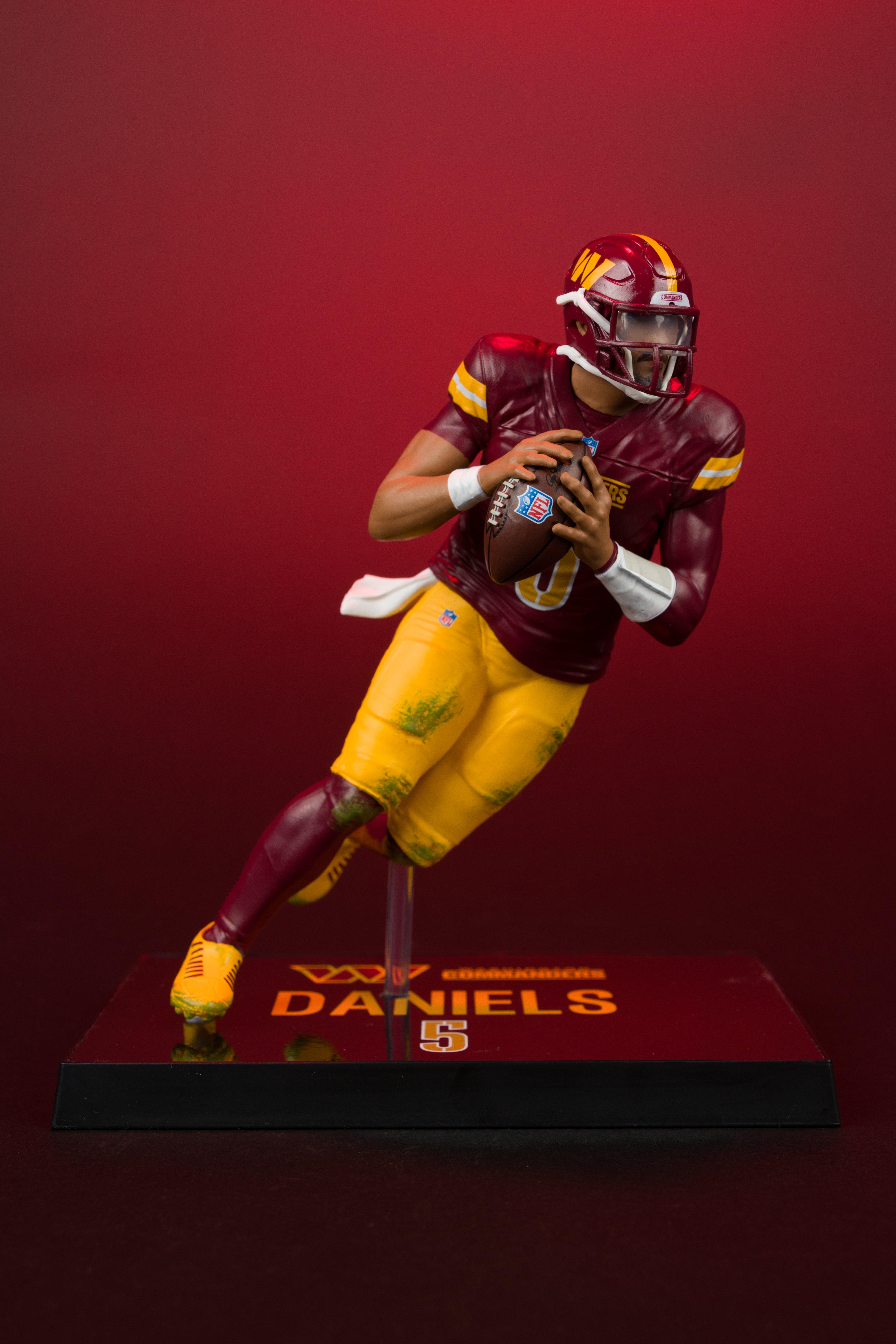 McFarlane Toys SportsPicks NFL Series Washington Commanders Jayden Daniels 7-in Figure