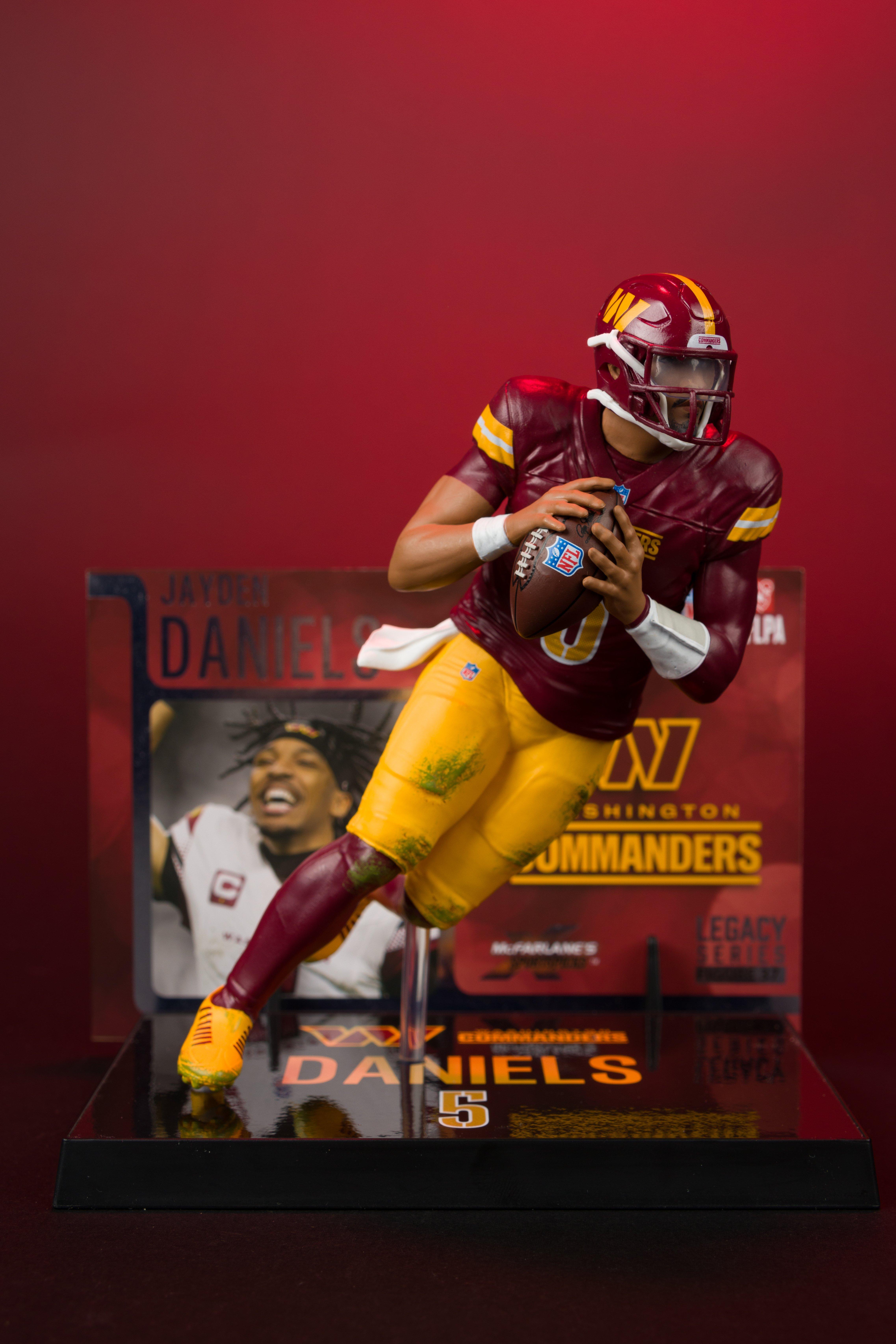 McFarlane Toys SportsPicks NFL Series Washington Commanders Jayden Daniels 7-in Figure