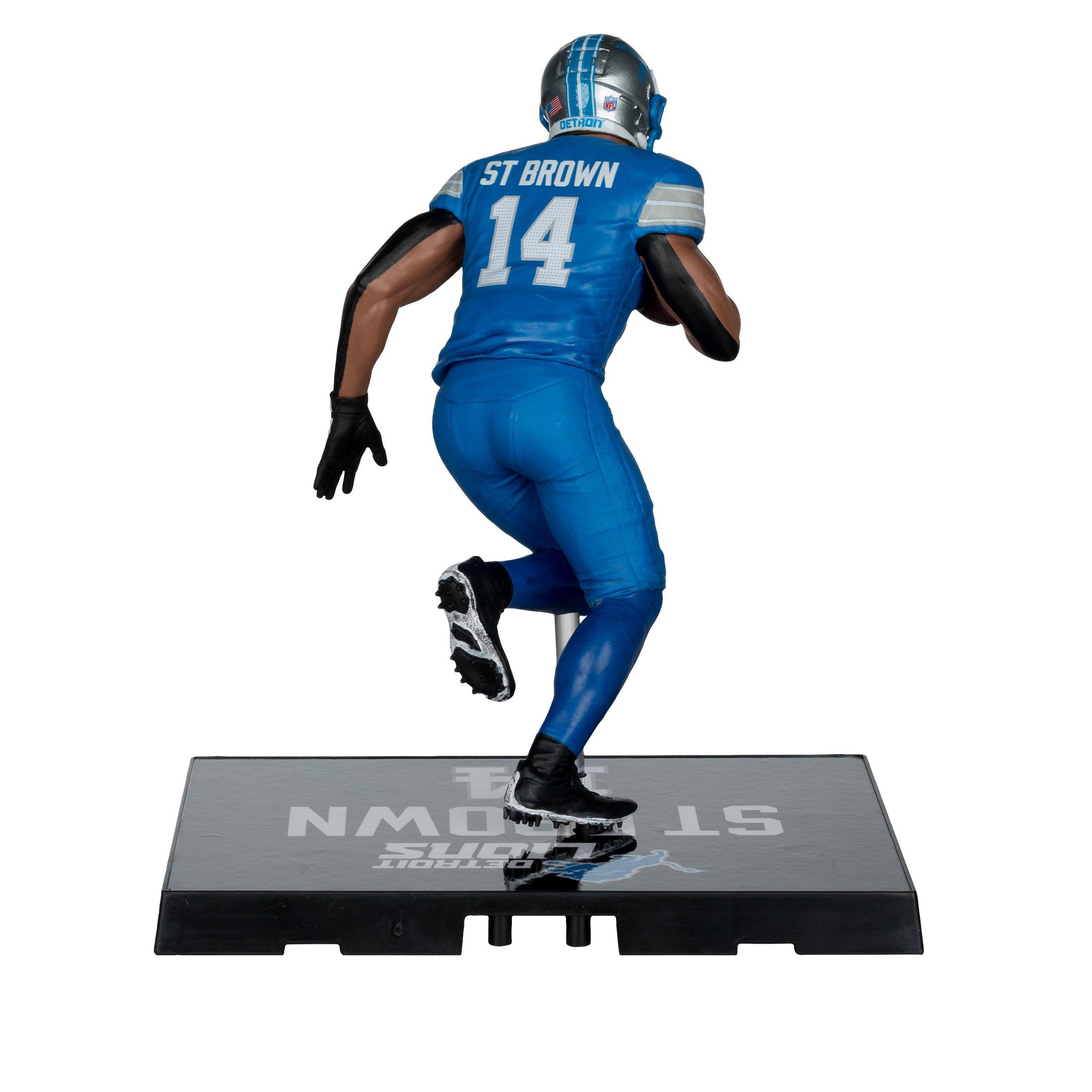 McFarlane Toys SportsPicks NFL Series Detroit Lions Amon-Ra St. Brown 7-in Figure