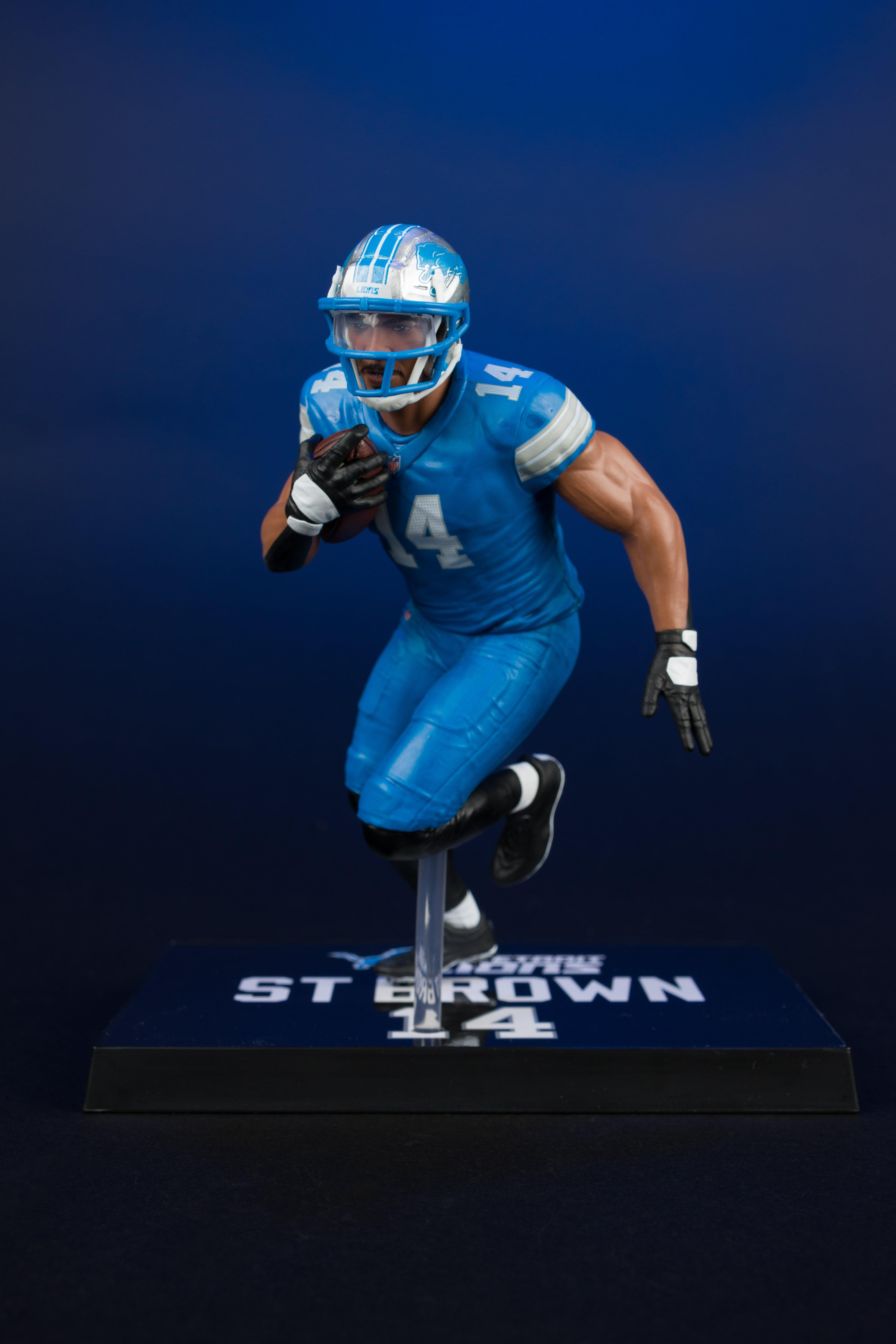 McFarlane Toys SportsPicks NFL Series Detroit Lions Amon-Ra St. Brown 7-in Figure