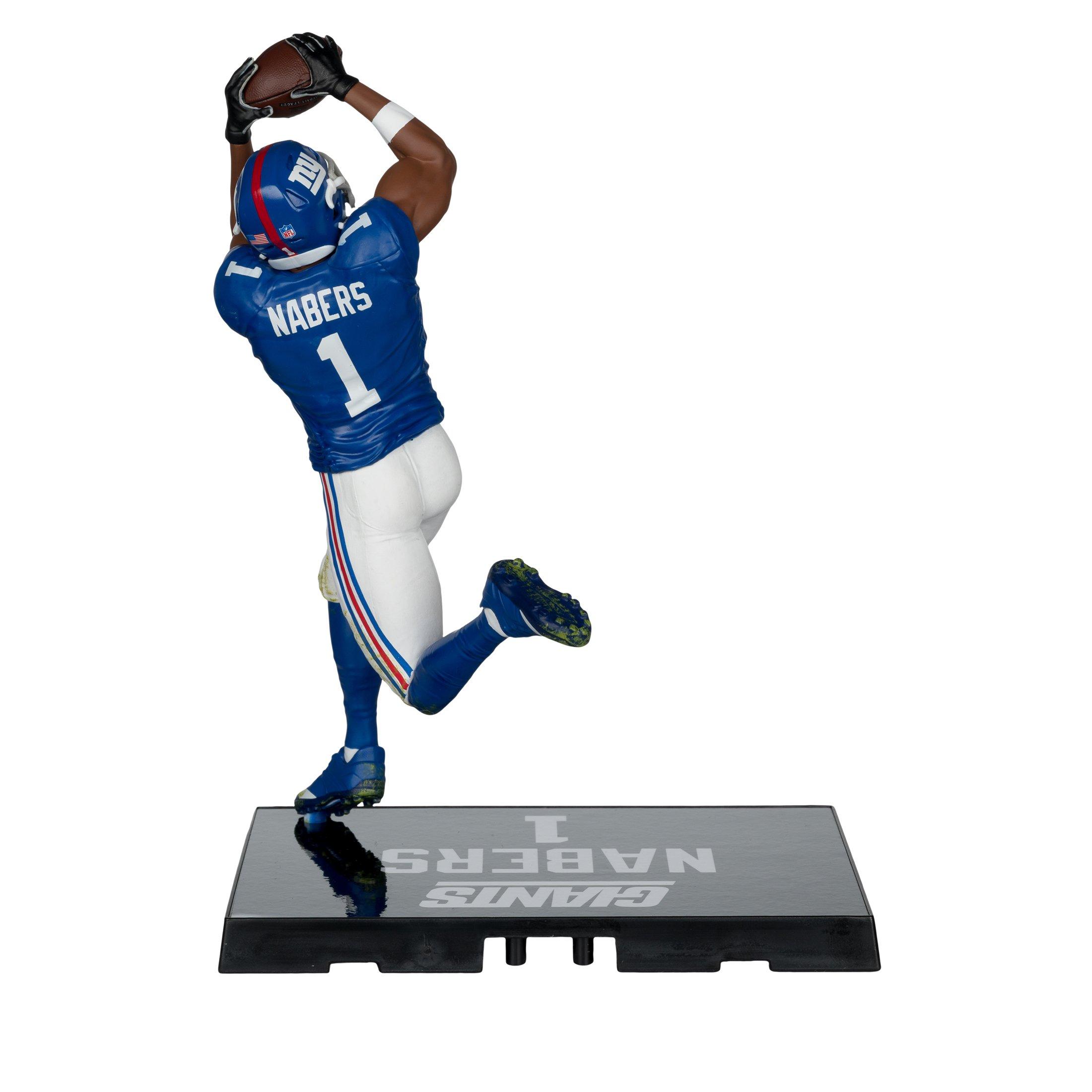 McFarlane Toys SportsPicks NFL Series New York Giants Malik Nabers 7-in Figure