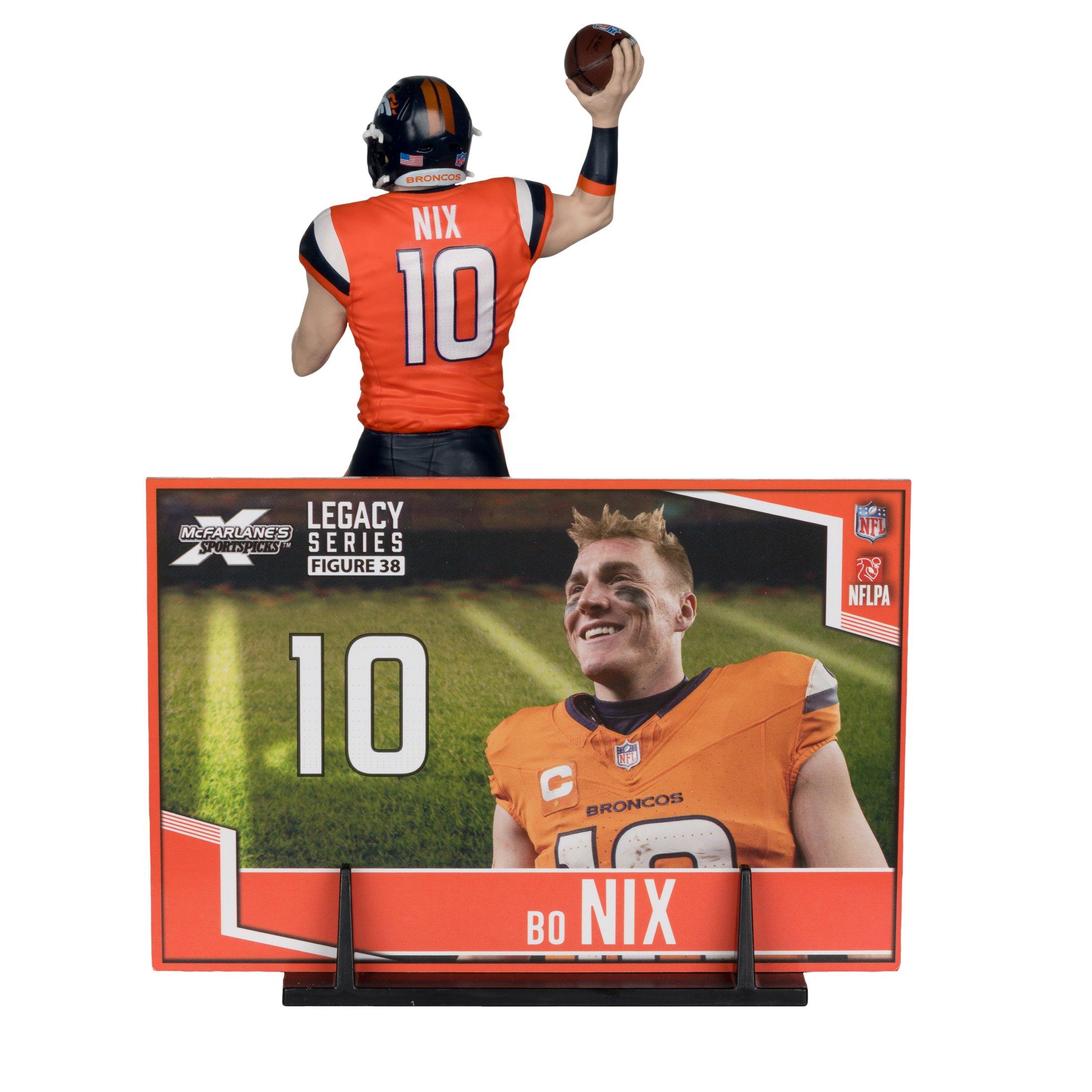 McFarlane Toys SportsPicks NFL Series Denver Broncos Bo Nix 7-in Figure