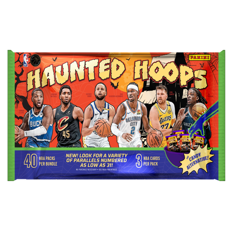 2024-25 Panini NBA Basketball Haunted Hoops Halloween Treat Card Packs