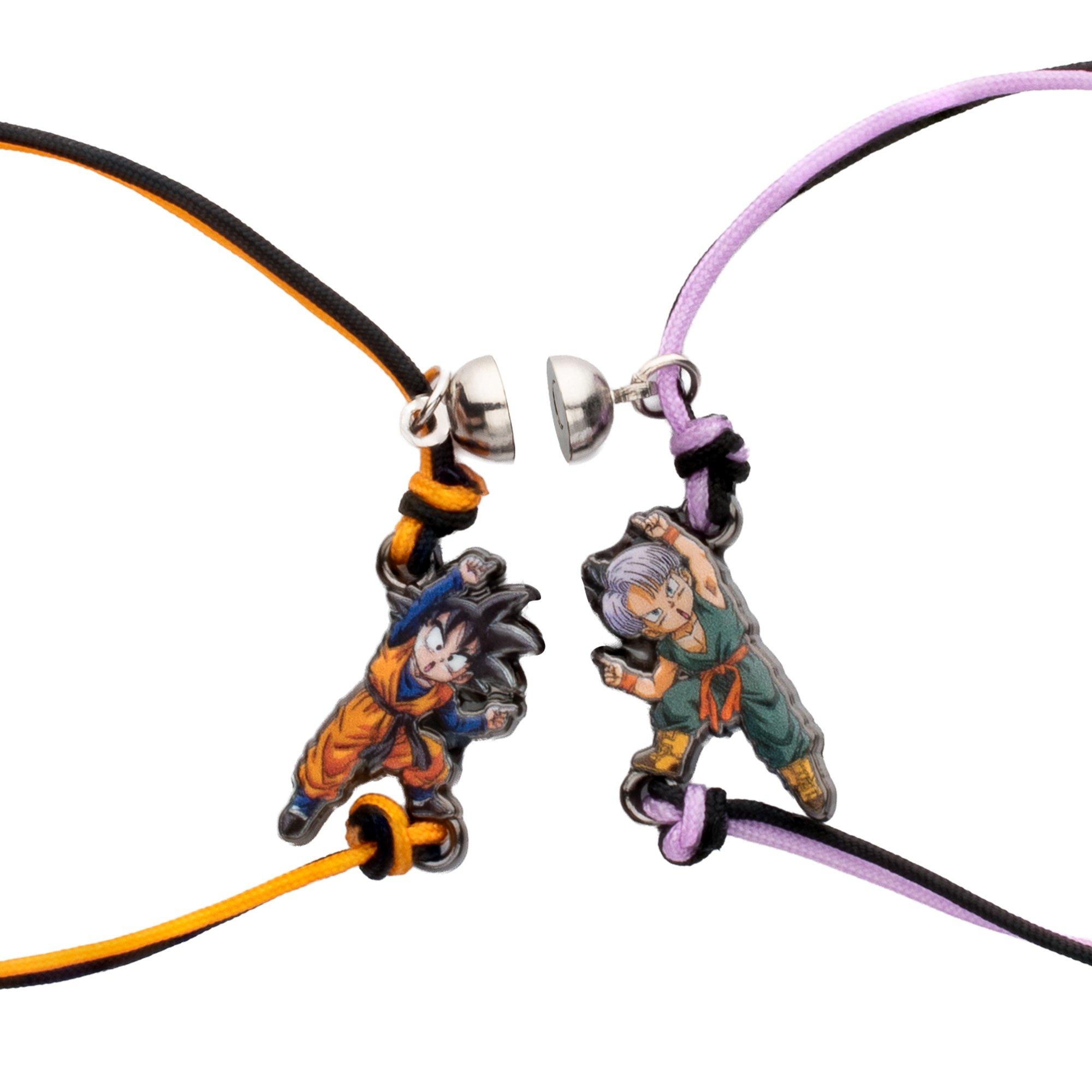 Dragon Ball Z Goten and Trunks Magnetic Best Friend Bracelet Set GameStop Exclusive