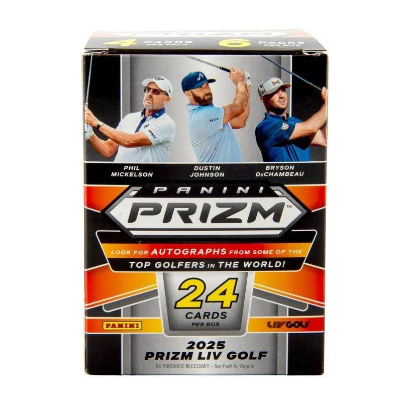 ［レア］LIV GOLF in シンガポール⭐︎ギフトボックス マーカーセット 2025 Panini Prizm LIV Golf Blaster Box | GameStop