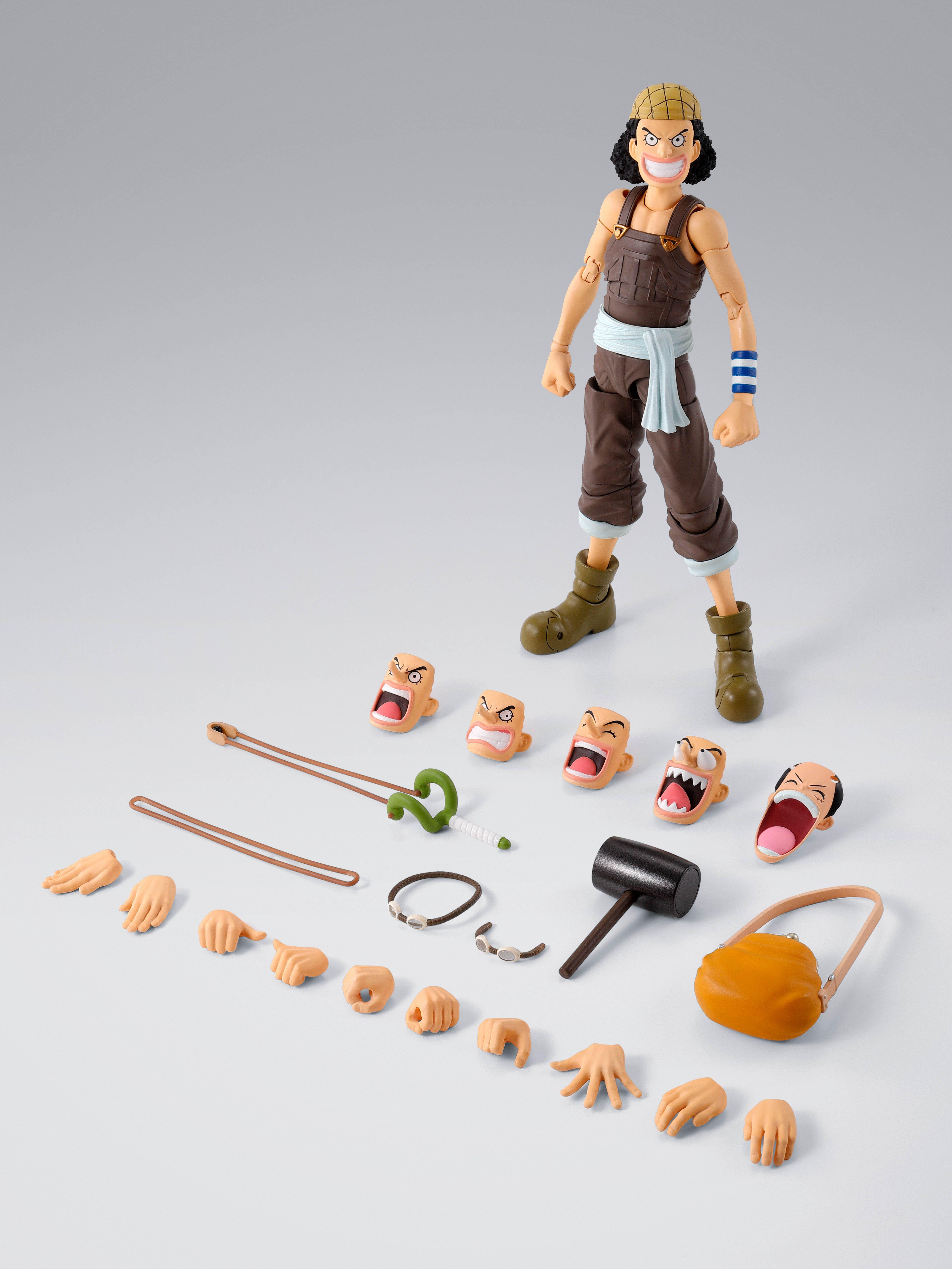 Bandai One Piece Tamashii Nations S.H.Figuarts Usopp (Romance Dawn) Figure