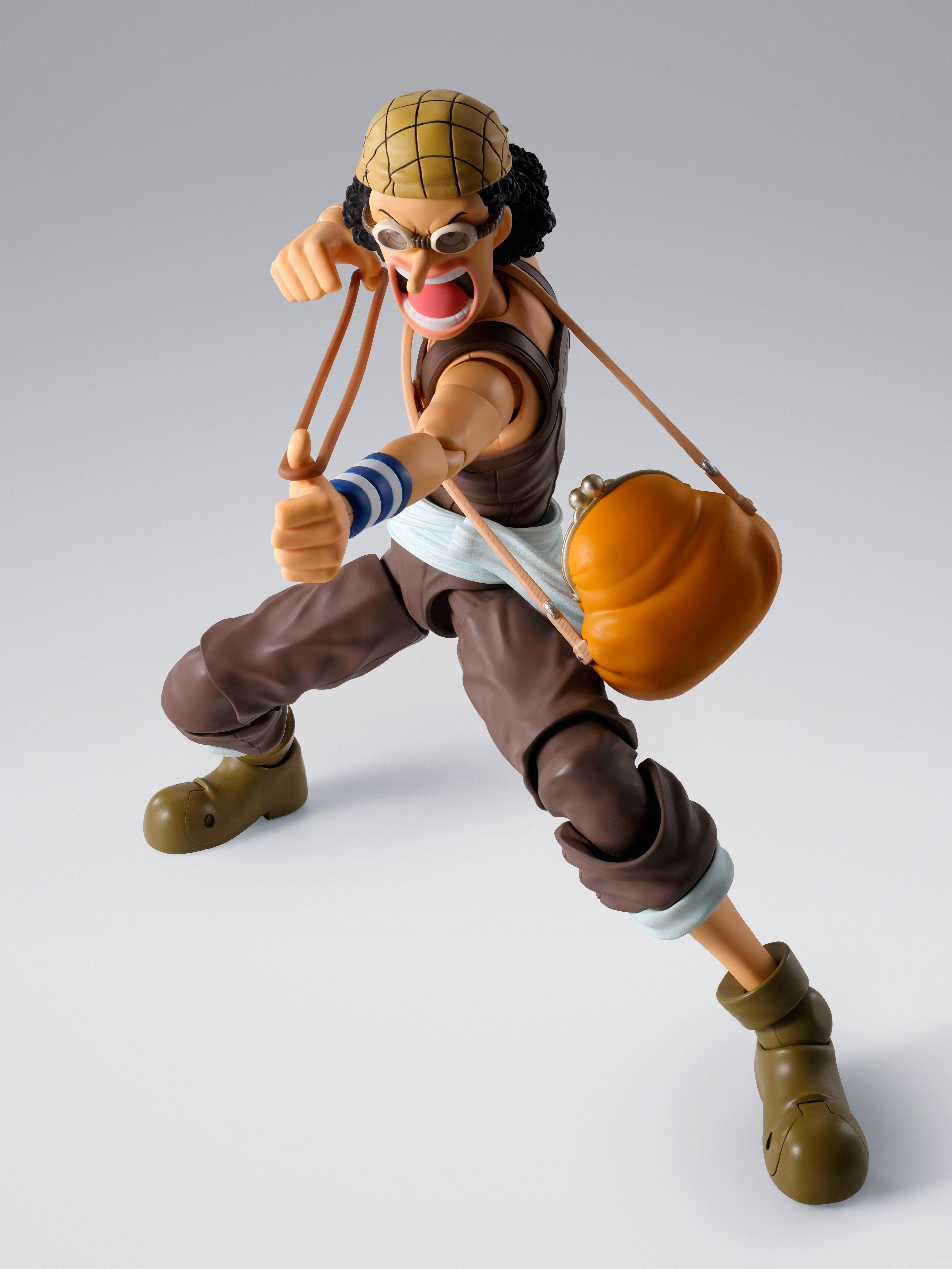 Bandai One Piece Tamashii Nations S.H.Figuarts Usopp (Romance Dawn) Figure