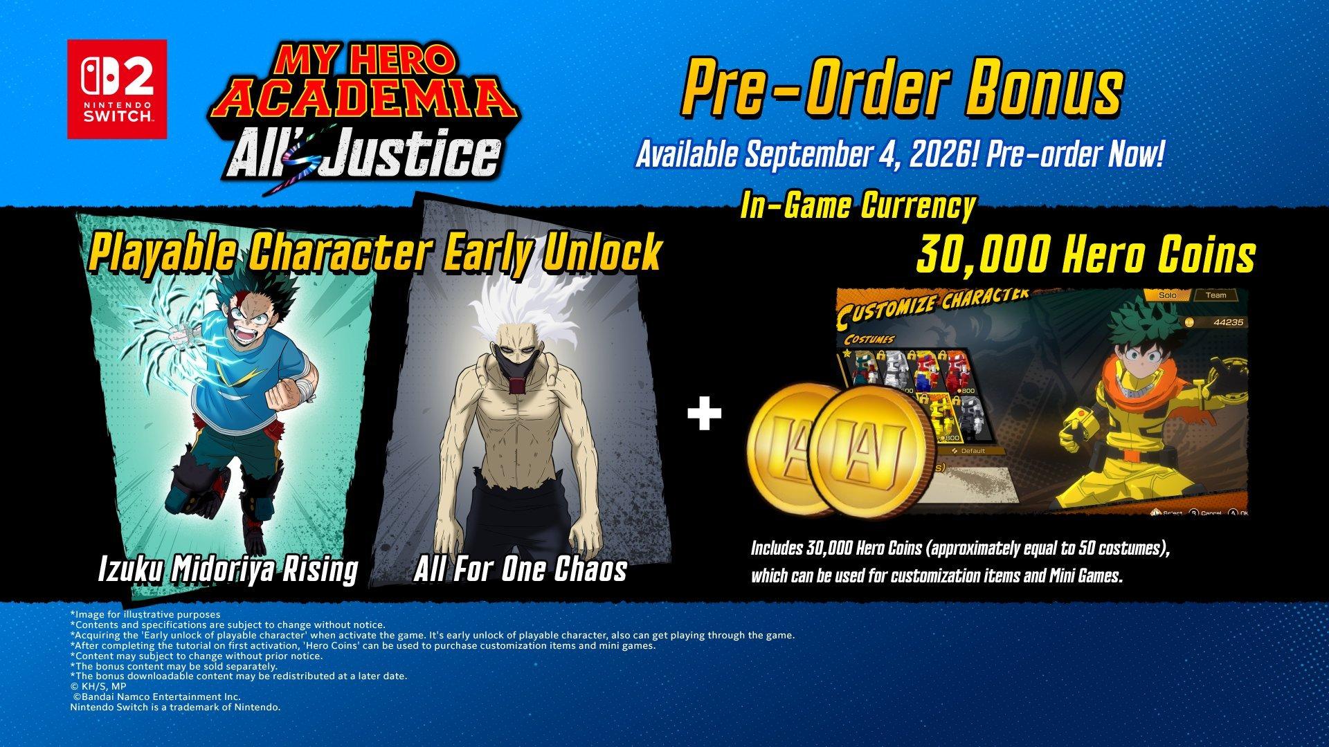 MY HERO ACADEMIA: Alls Justice - Nintendo Switch 2
