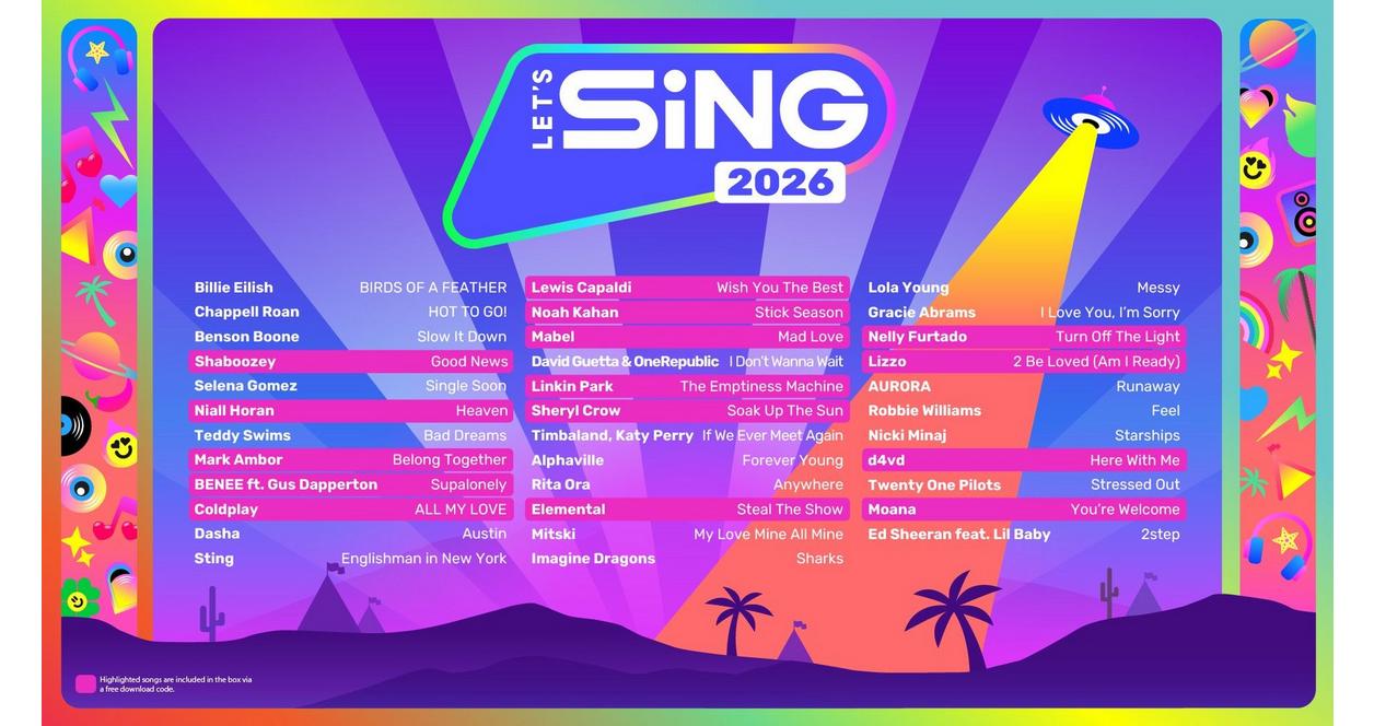 Let's Sing 2026 with 2 Mics | Plaion | GameStop