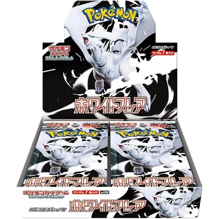Pokemon White Flare 4BOX分　ホワイトフレア Pokemon Trading Card Game: White Flare Booster Box (Japanese