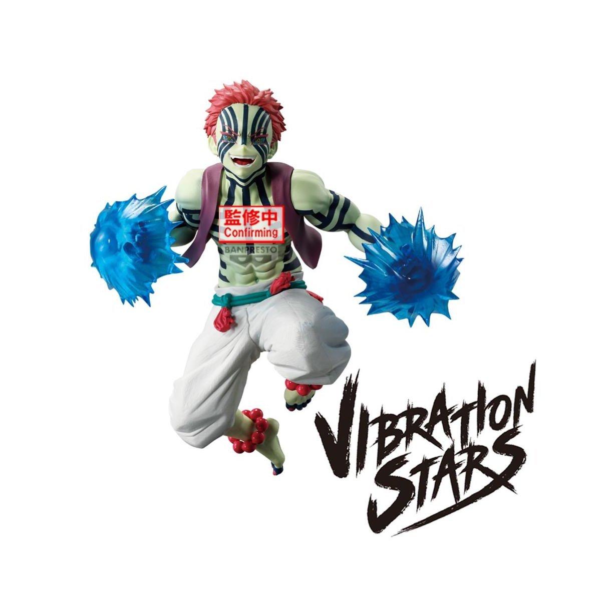 Bandai Spirits Demon Slayer: Kimetsu no Yaiba Akaza (Vibration Stars) 6.2-in Figure