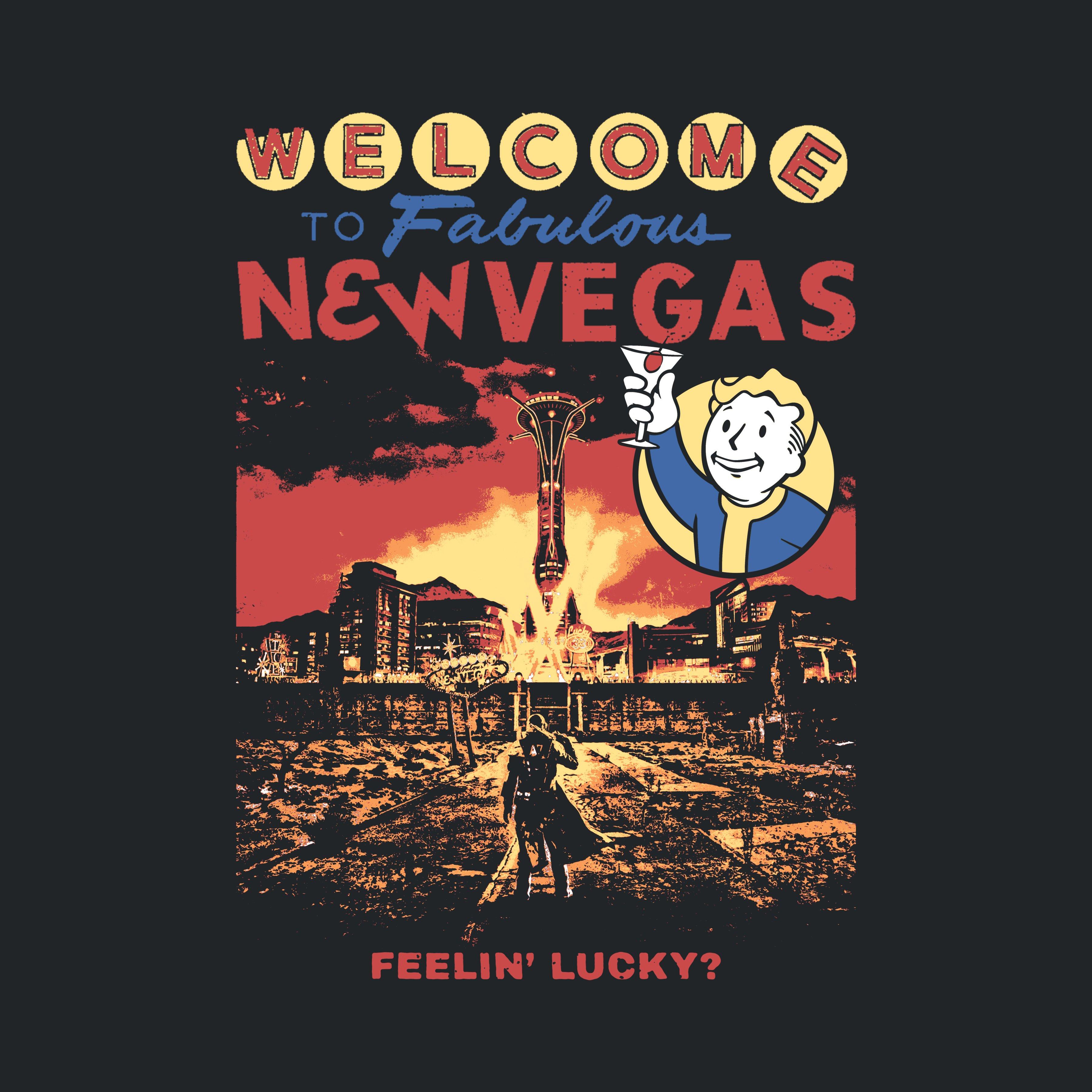 Fallout: New Vegas Unisex Short Sleeve Graphic T-Shirt GameStop Exclusive