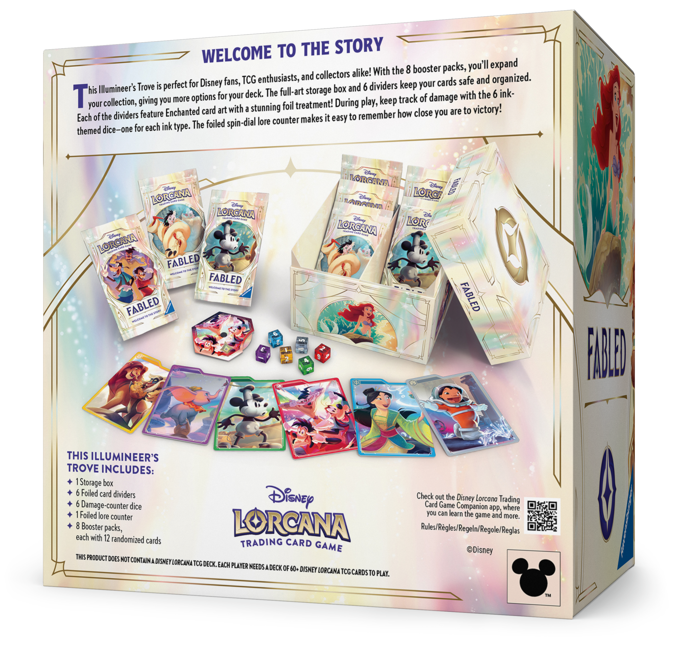 Disney Lorcana: Fabled Chapter 9 Illumineer's Trove Box