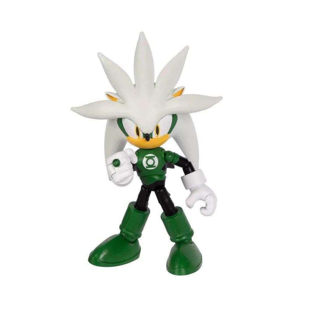 DC Comics x Sonic the Hedgehog Silver as Green Lantern 5-in Action Figure