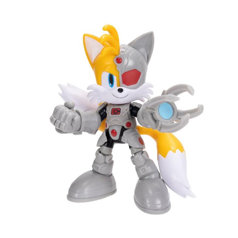 Jakks Pacific DC Comics x Sonic the Hedgehog Tails as Cyborg 5-in Action Figure