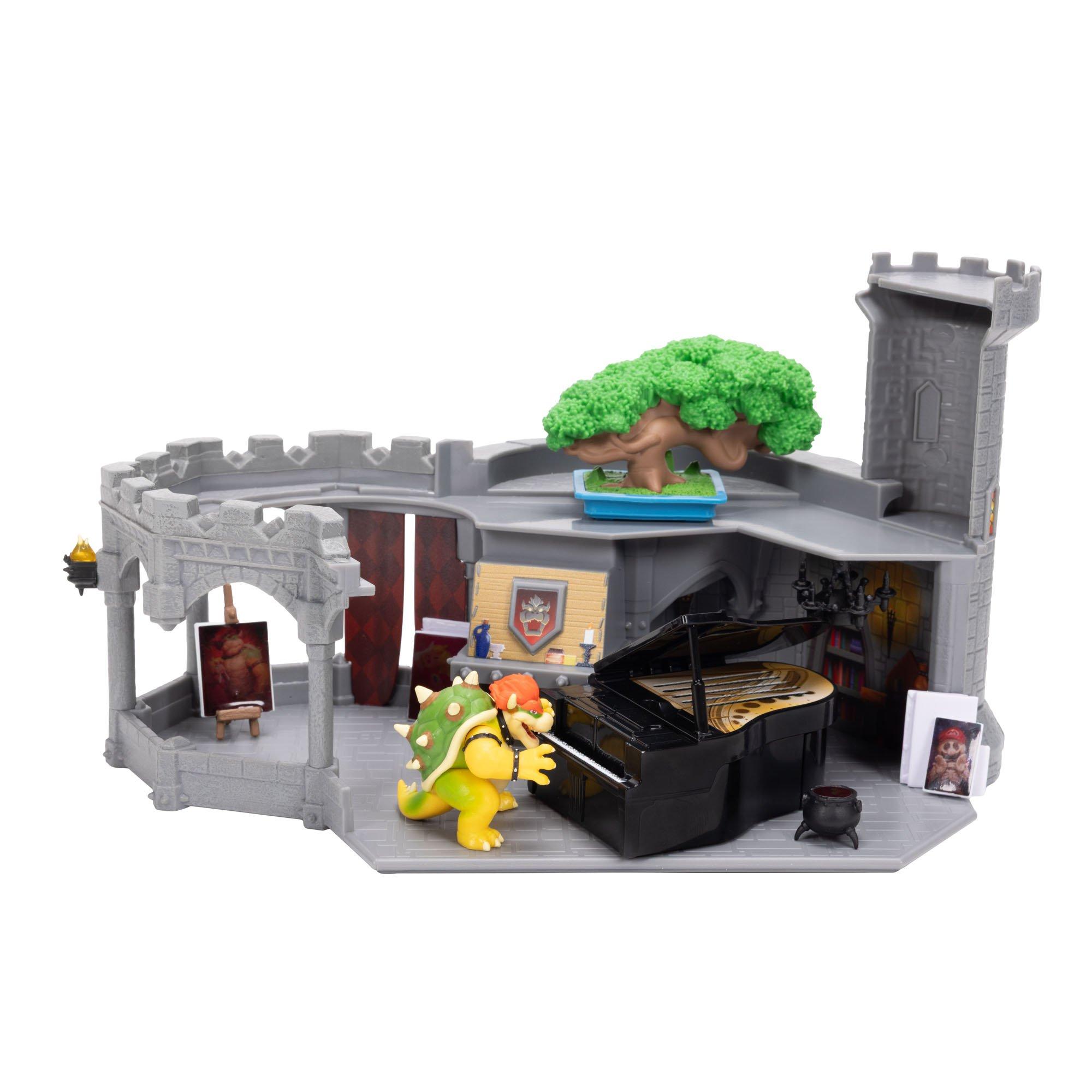 Jakks Pacific The Super Mario Galaxy Movie Bowser Castle Deluxe 12-in Playset