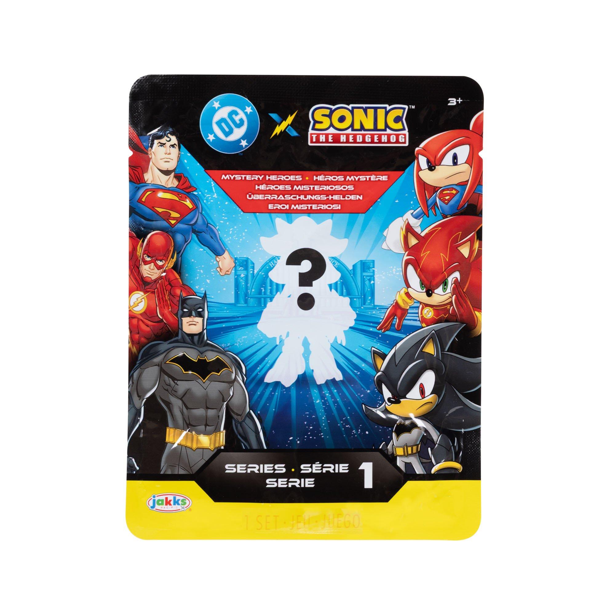 Jakks Pacific DC x Sonic the Hedgehog 2.5-in Figure Blind Bag Wave 1 (Styles May Vary)