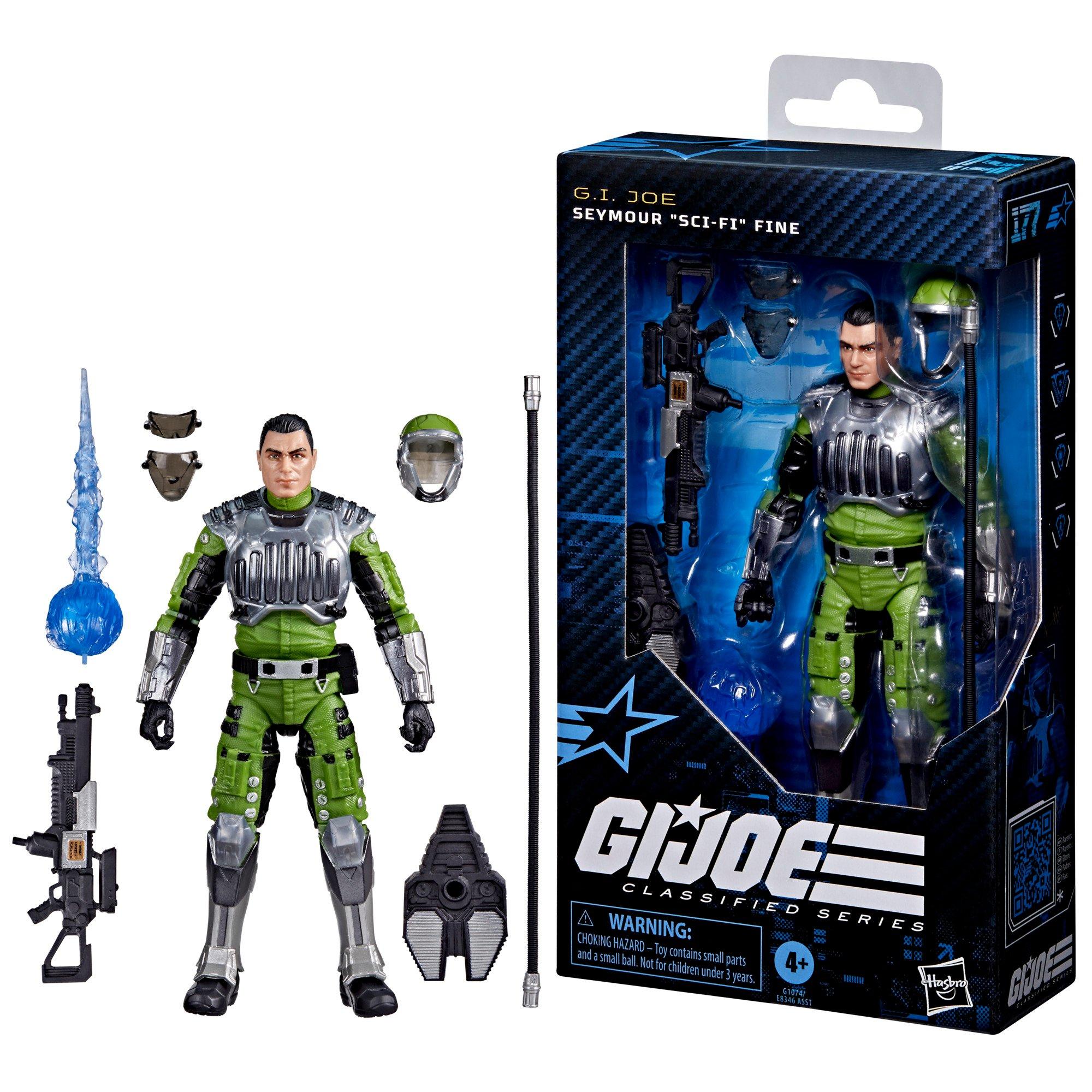 Hasbro G.I. Joe Classified Series Seymour Sci-Fi Fine 6-in Action Figure