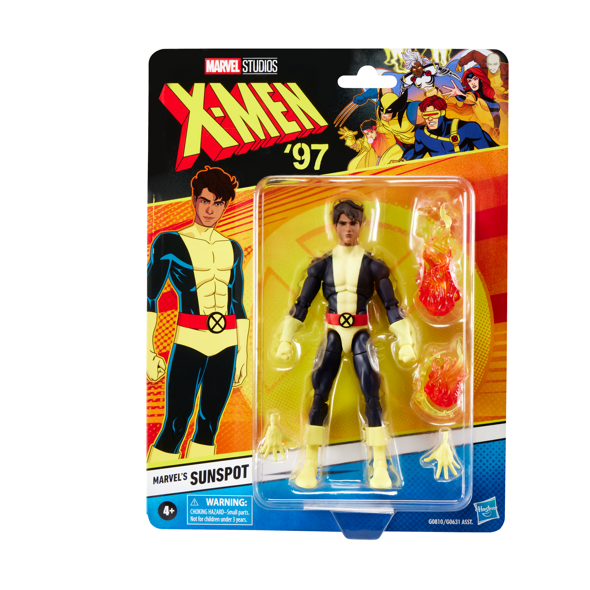Hasbro Marvel Legends Series X-Men '97 Sunspot 6-Inch Action Figure