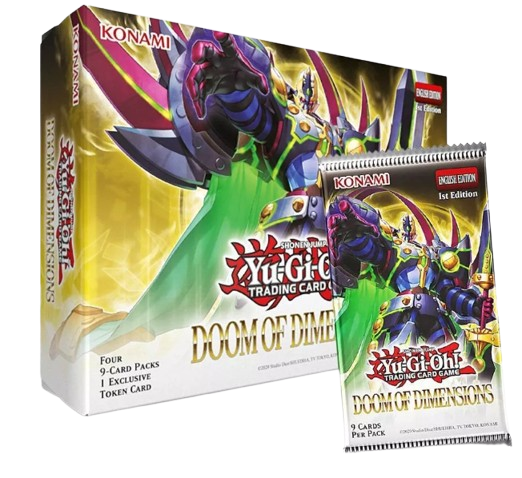 Yu-Gi-Oh! Trading Card Game: Doom Of Dimensions Token Box | GameStop