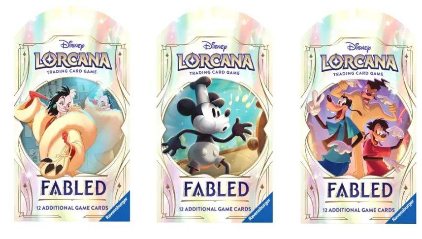 Disney Lorcana: Fabled Chapter 9 Booster Pack (Styles May Vary
