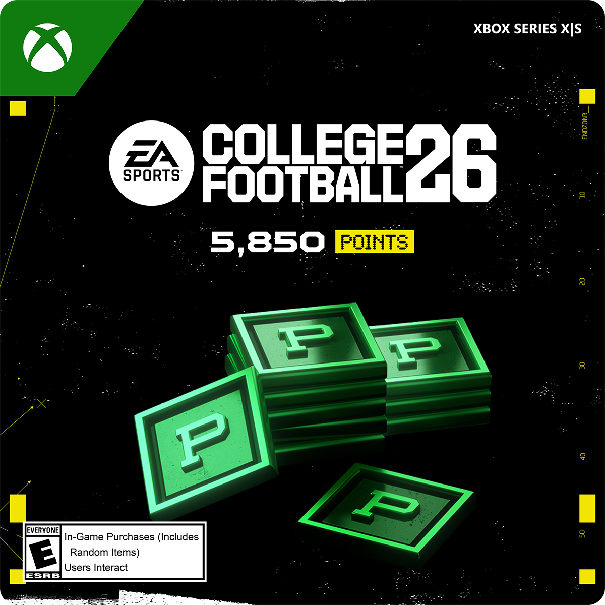 Electronic Arts EA SPORTS College Football 26: College Football 5850 Points - Xbox Series X/S