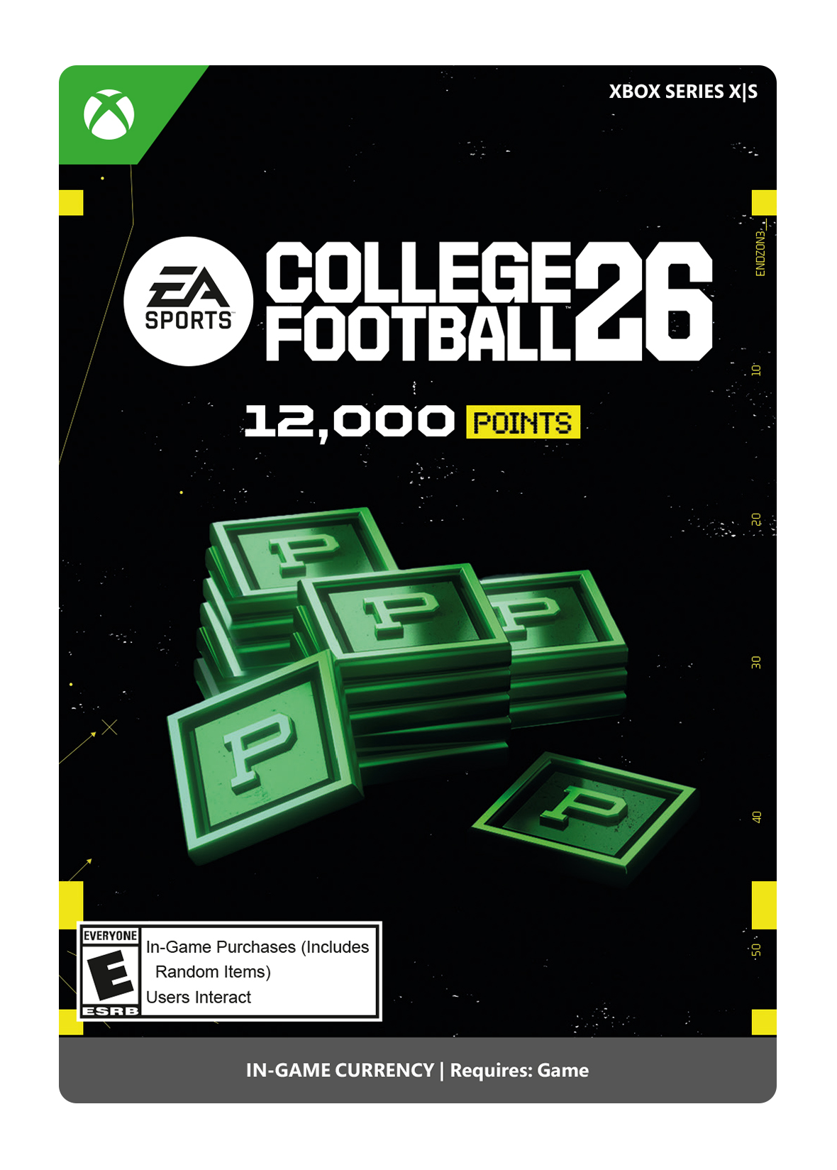 Electronic Arts EA SPORTS College Football 26: College Football 12000 Points - Xbox Series X/S