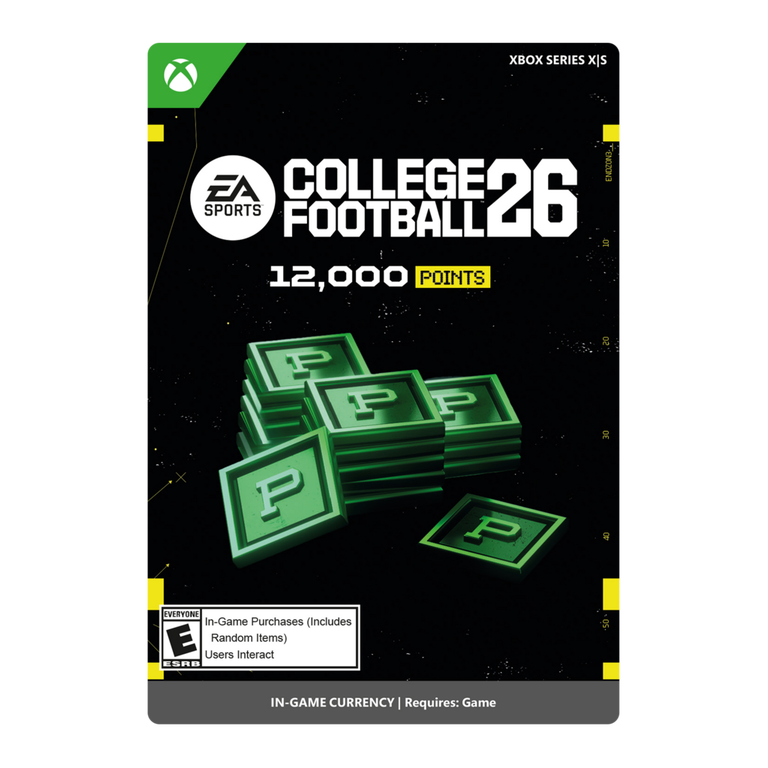 EA SPORTS College Football 26: College Football 12000 Points - Xbox Series X/S