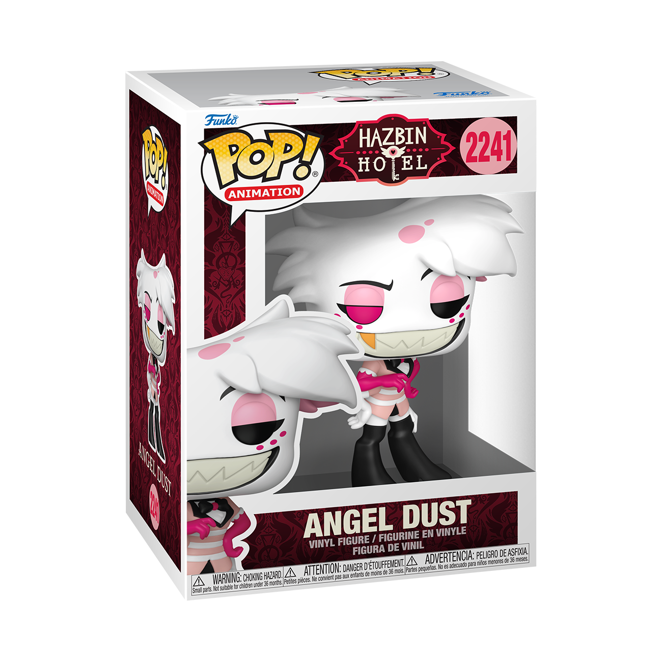 Funko POP! Animation: Hazbin Hotel Angel Dust 4.5-in Vinyl Figure