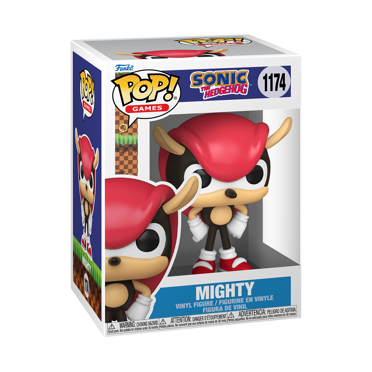 Funko POP! Games: Sonic The Hedgehog Mighty 3.8-in Vinyl Figure