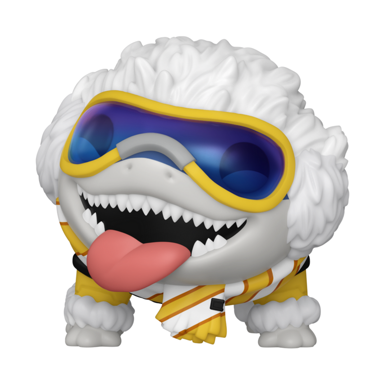 Funko POP! Marvel Rivals Cuddly Fuzzlefin Jeff 2.7-in Vinyl Bobblehead GameStop Exclusive