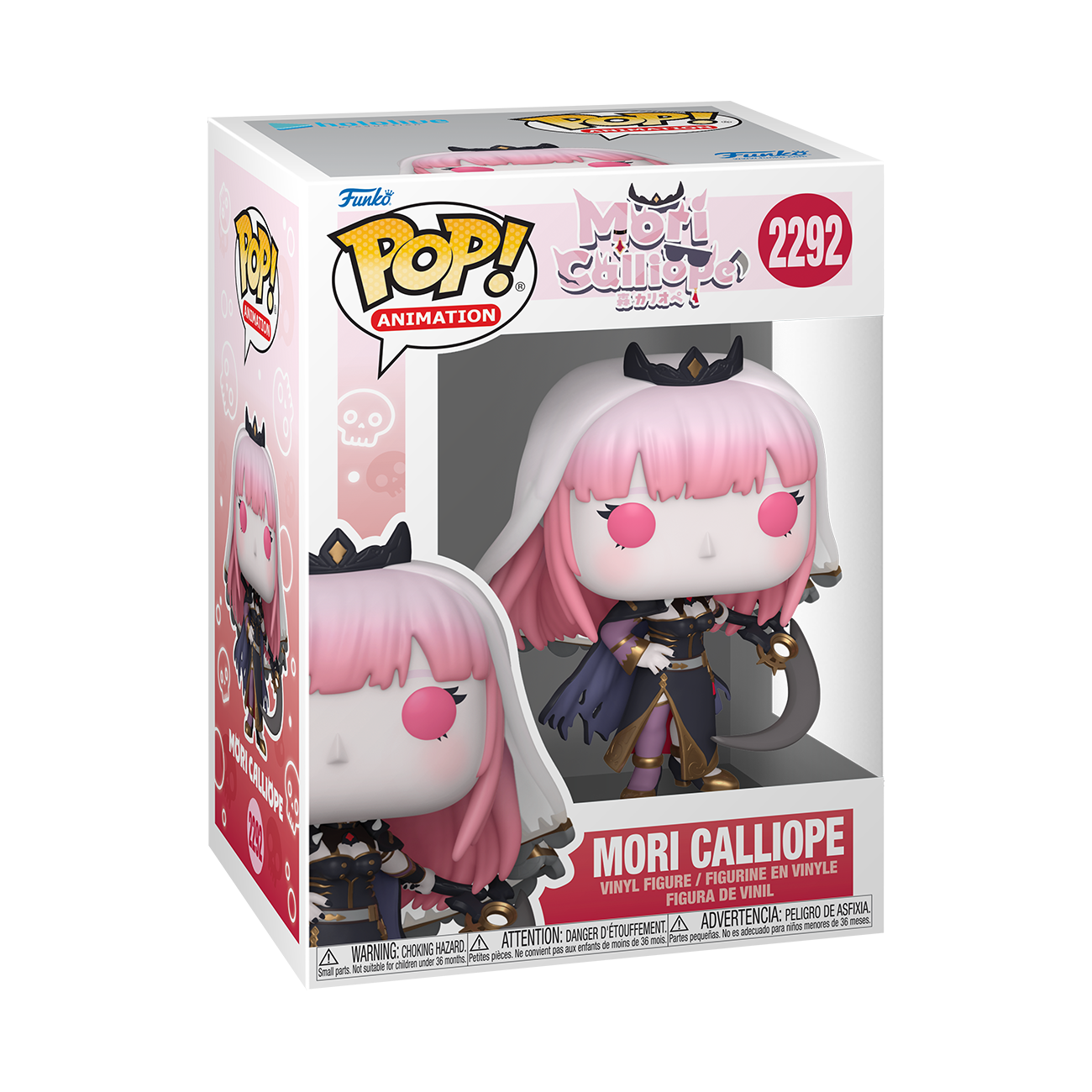 Funko POP! Animation: Hololive Mori Calliope 4.1-in Vinyl Figure