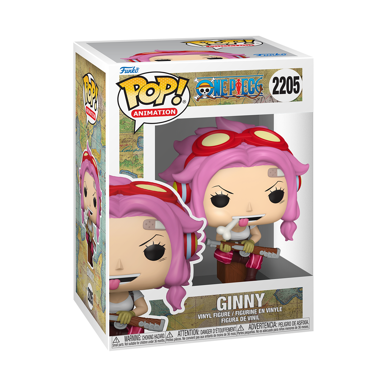 Funko POP! Animation: One Piece Ginny 3.9-in Vinyl Figure
