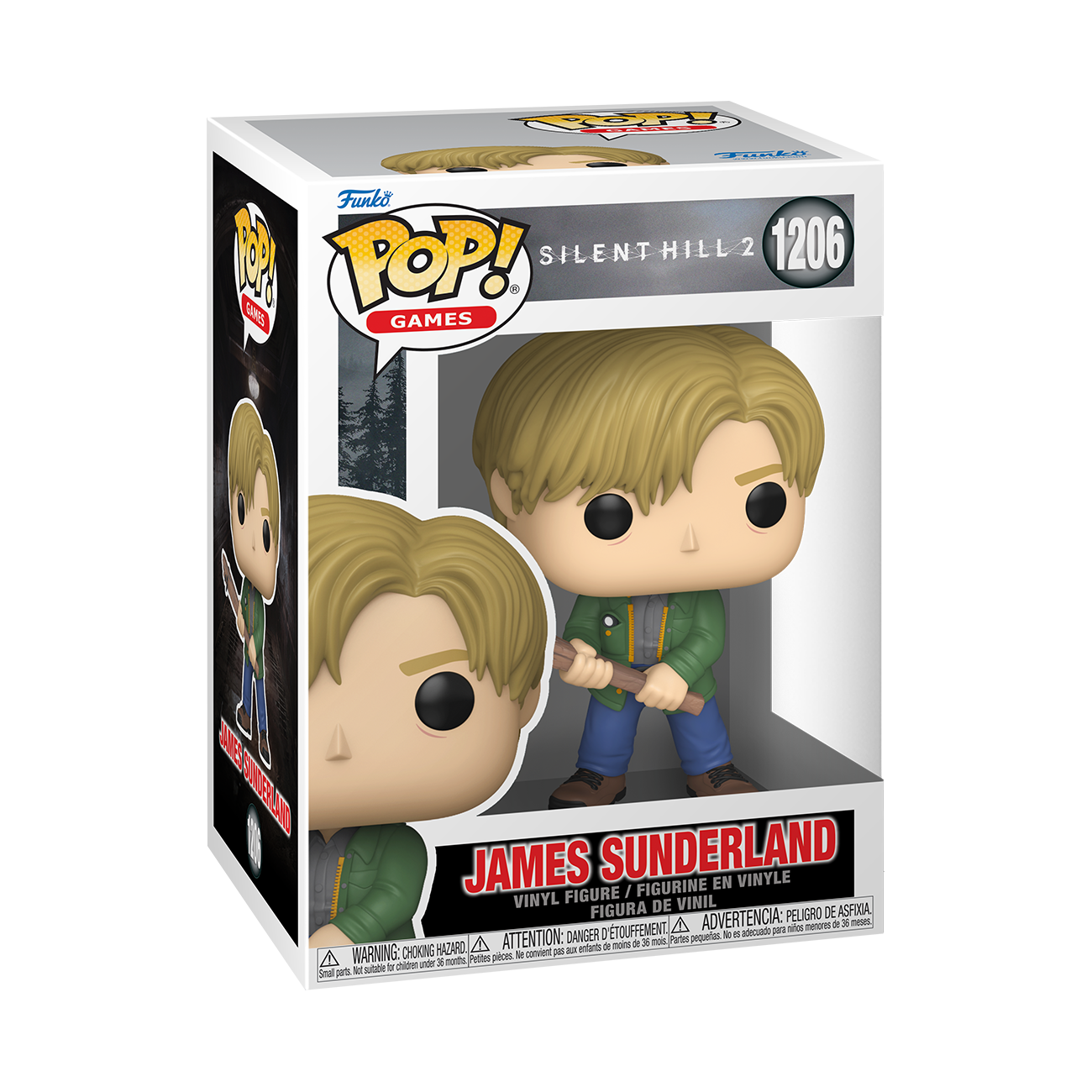 Funko POP! Games: Silent Hill James Sunderland 4-in Vinyl Figure