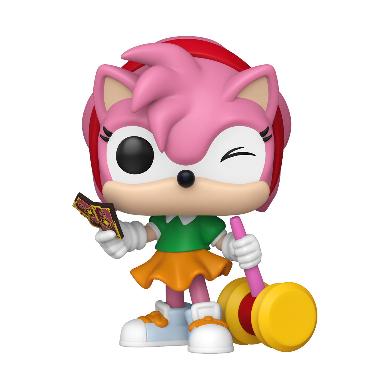 Funko POP! Games: Sonic The Hedgehog Amy (or Chase) 3.8-in Vinyl Figure