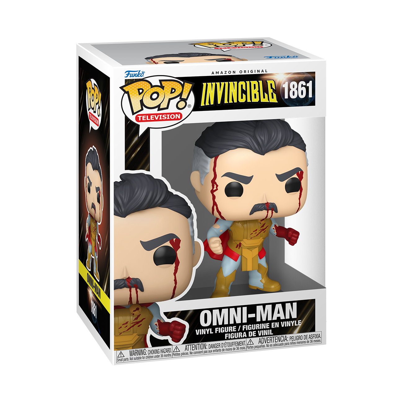 Funko POP! Television: Invincible Omni-Man (or Chase) 4-in Vinyl Figure