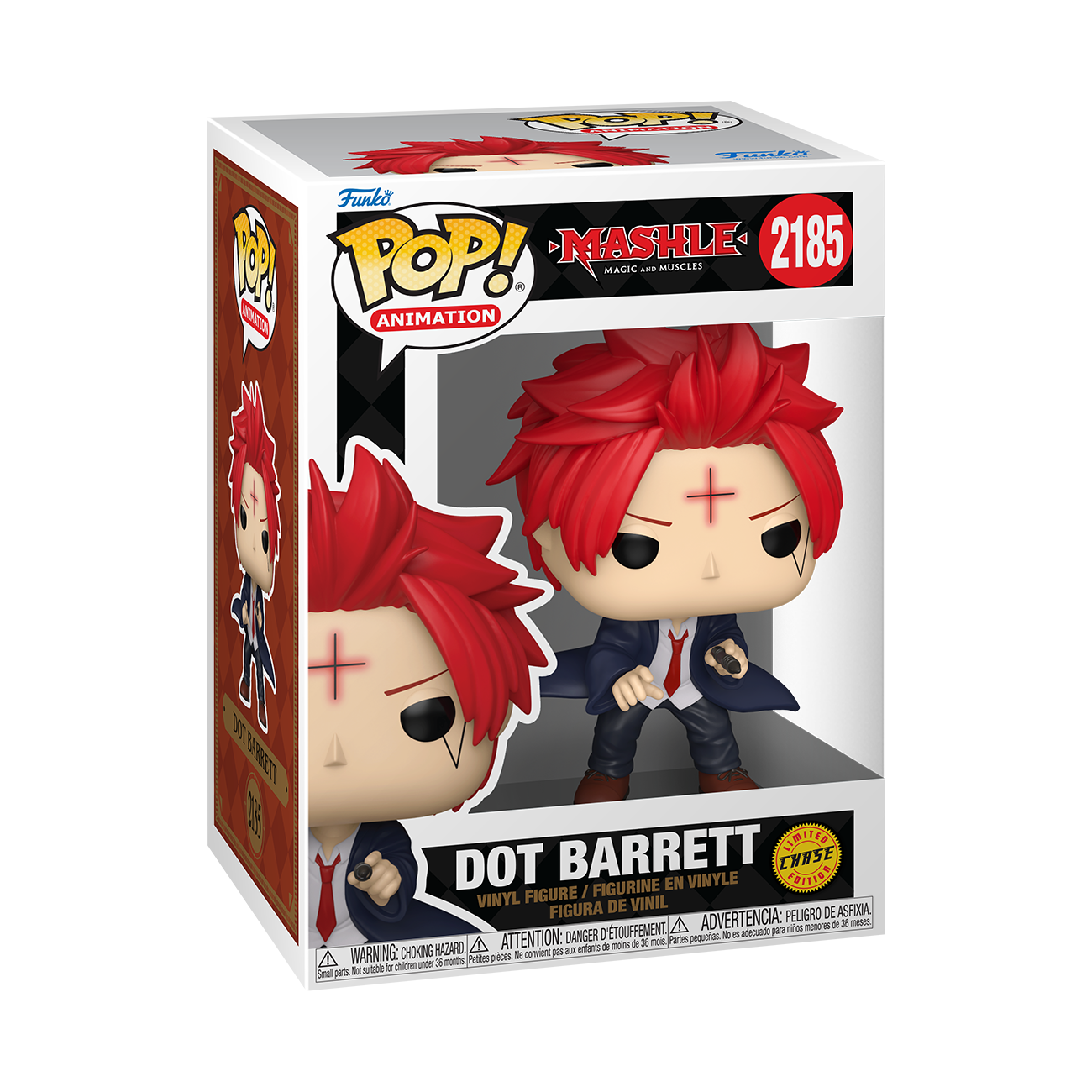 Funko POP! Animation: Mashle: Magic and Muscles Dot Barrett (or Chase) Vinyl Figure