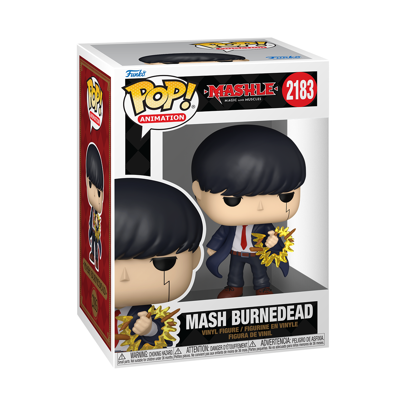 Funko POP! Animation: Mashle: Magic and Muscles Mash Burnedead 4.1-in Vinyl Figure