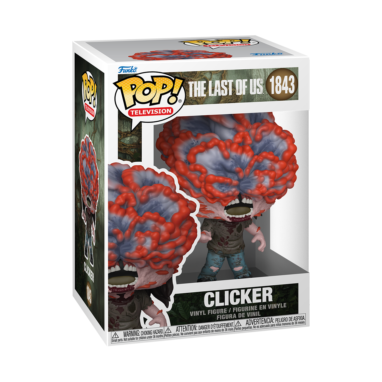 Funko POP! Television: The Last of Us Clicker 4.6-in Vinyl Figure